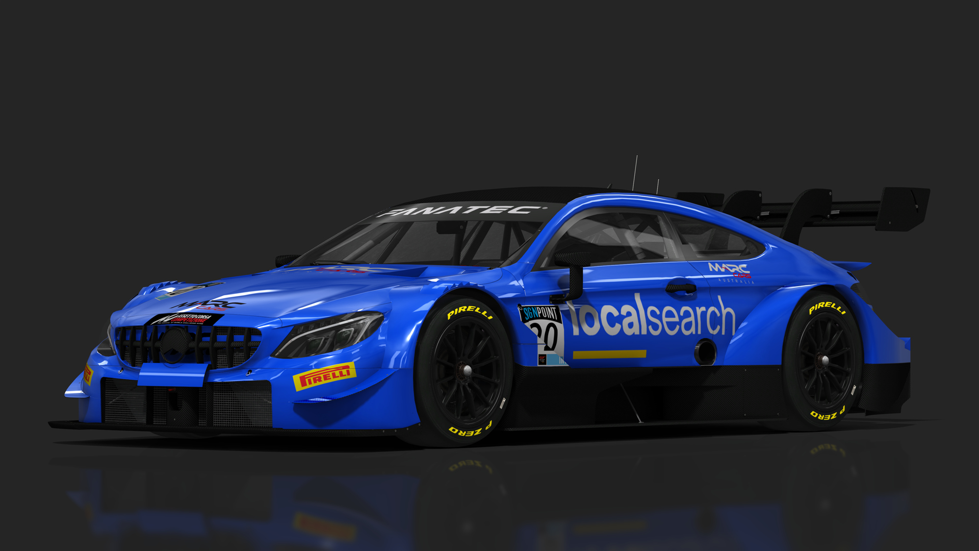 URD DTM 2018 Mercedes-AMG C 63, skin T1 2023 GTWCAU Marc Cars 20