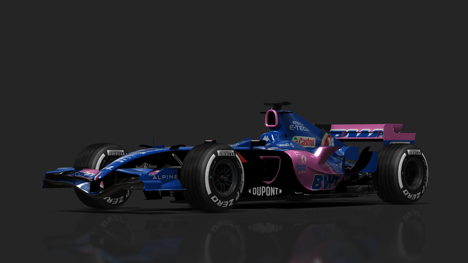 VRC F1 2005 Renault R25, skin 14_AlpineBlue