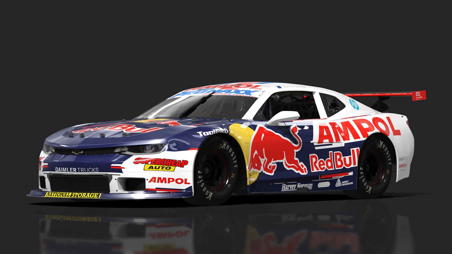 TA2 Chevrolet Camaro Gen6, skin #1_#97 red bull