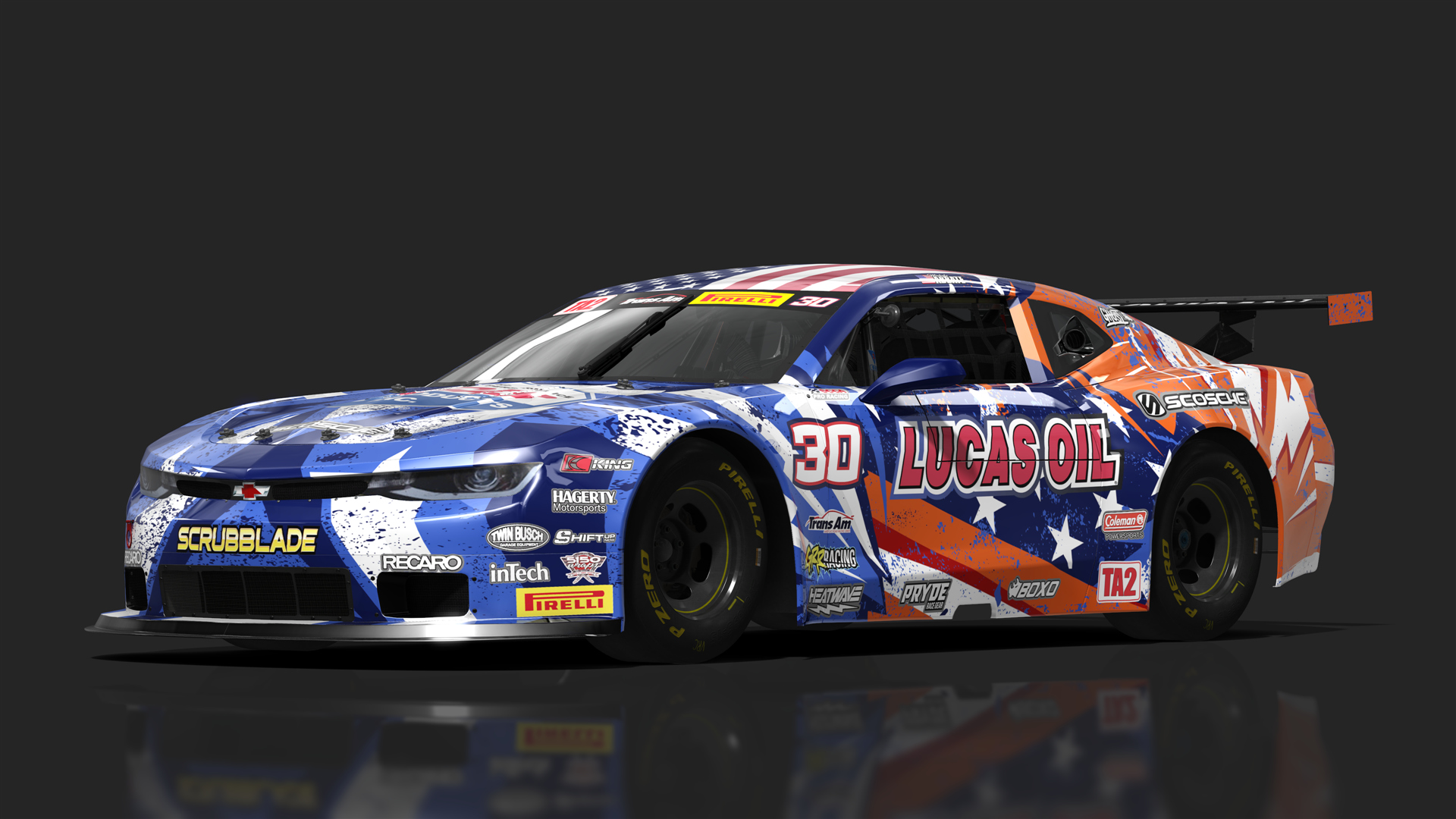 TA2 Chevrolet Camaro Gen6, skin #30_grr_racing