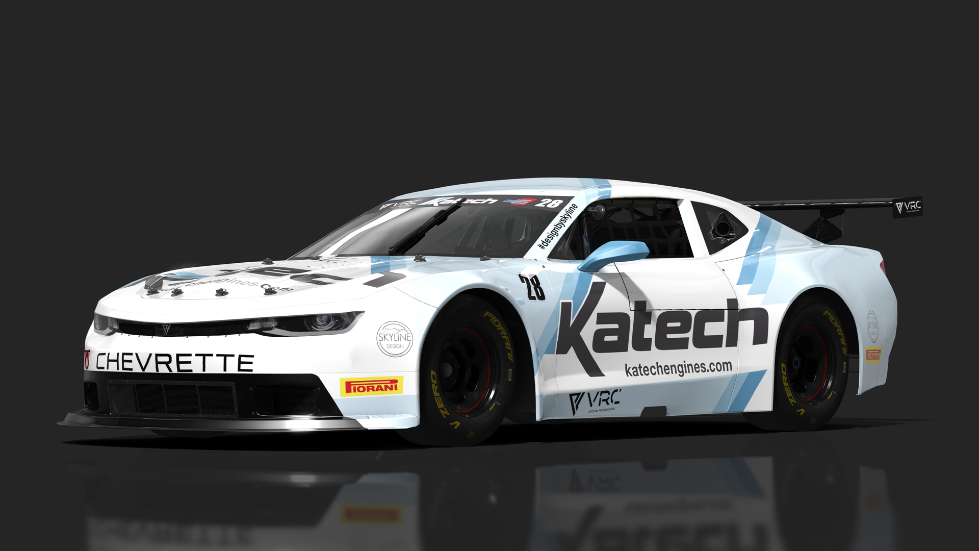 TA2 Chevrolet Camaro Gen6, skin 00 katech