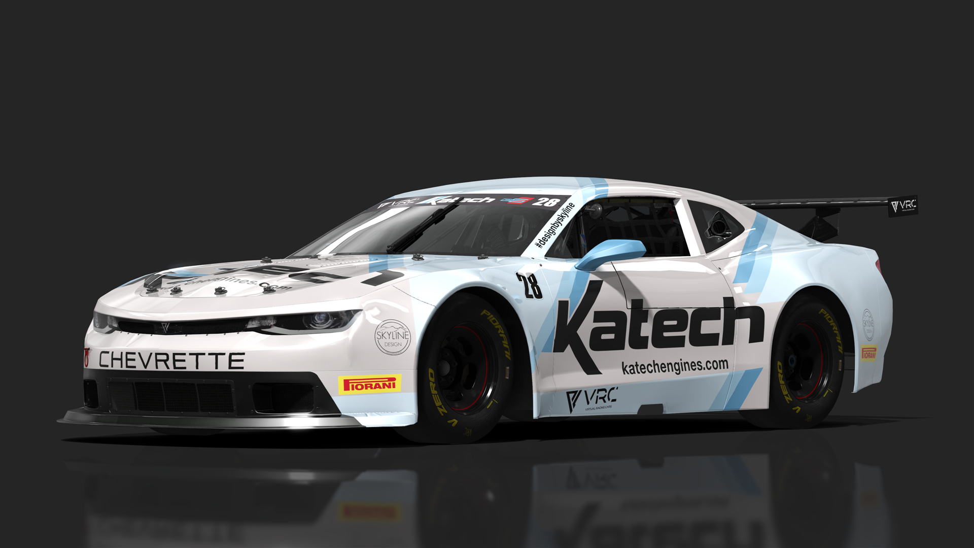 TA2 Chevrolet Camaro Gen6, skin 00_katech