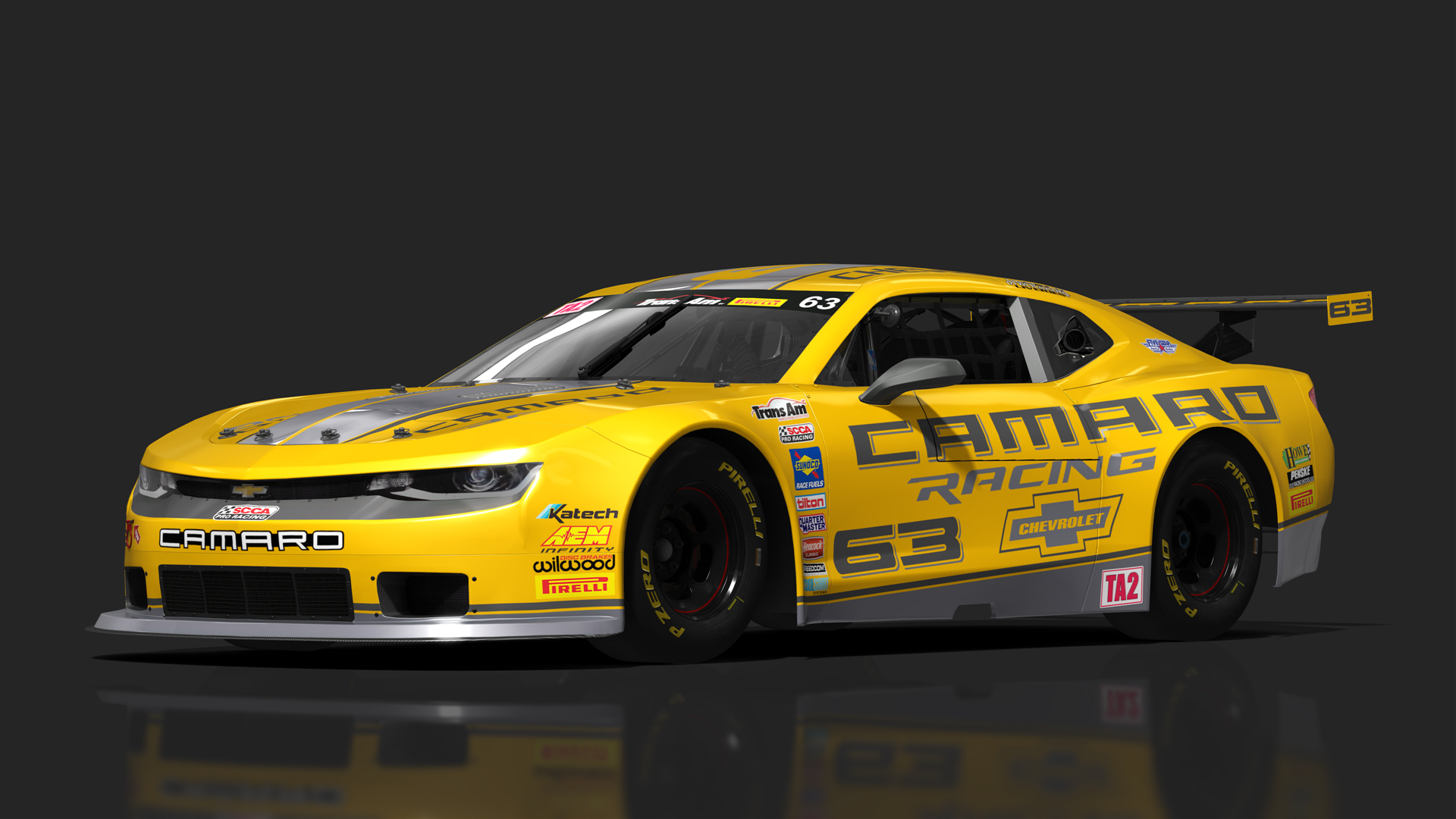 TA2 Chevrolet Camaro Gen6, skin 63_Camaro_Racing_ARRS