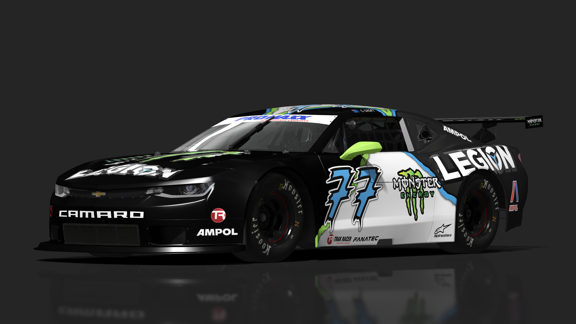 TA2 Chevrolet Camaro Gen6, skin 77 Monster - legion