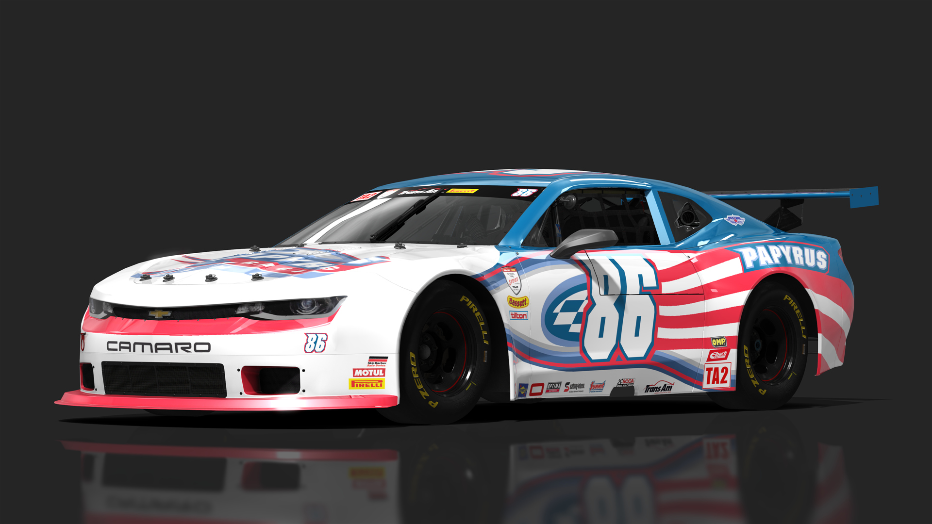 TA2 Chevrolet Camaro Gen6, skin 86_Papyrus