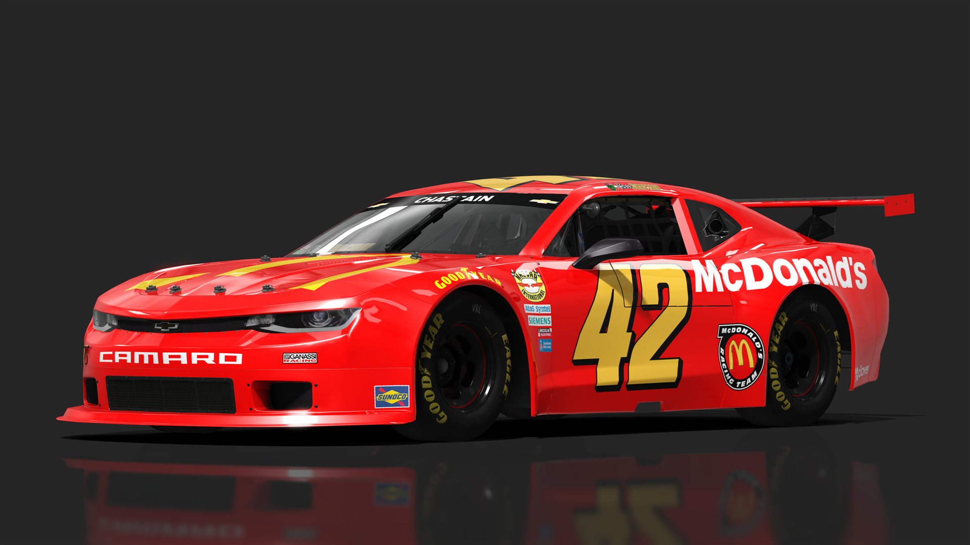 TA2 Chevrolet Camaro Gen6, skin Mcdonalds 42 TB