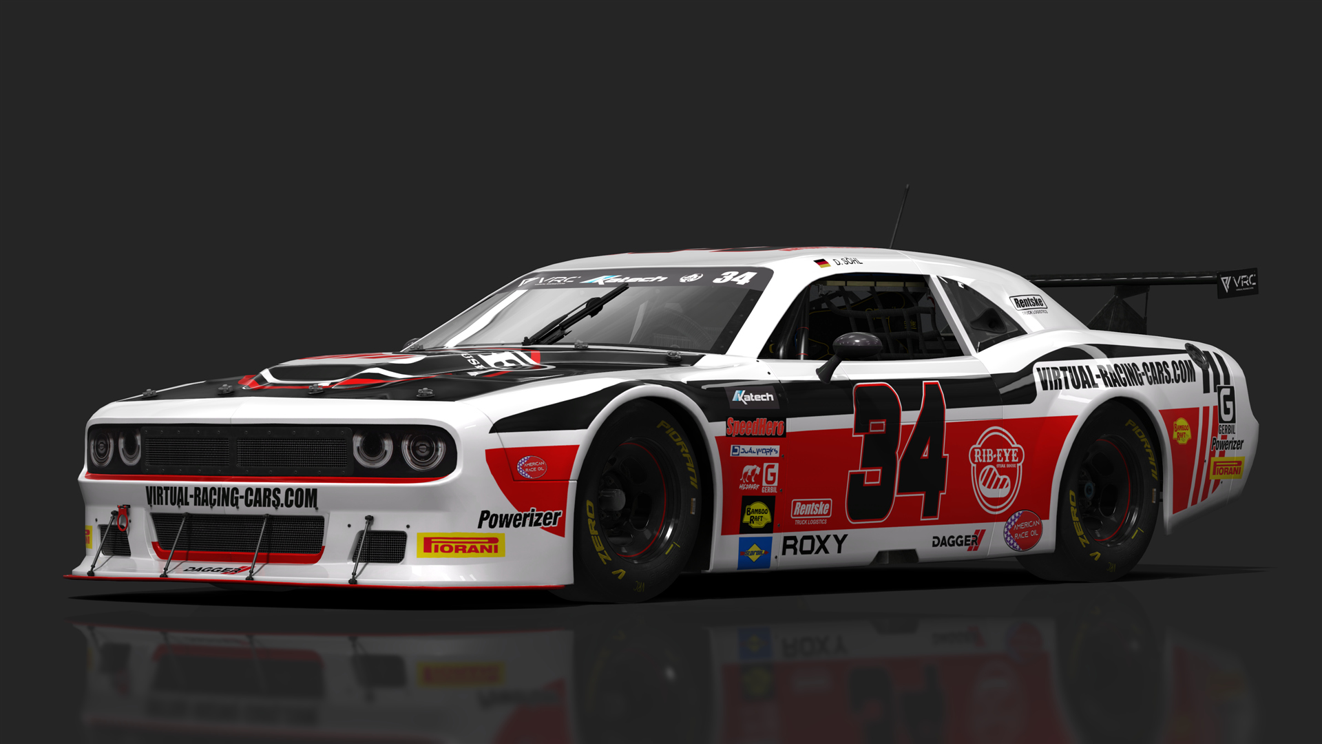 TA2 Dodge Challenger, skin 34
