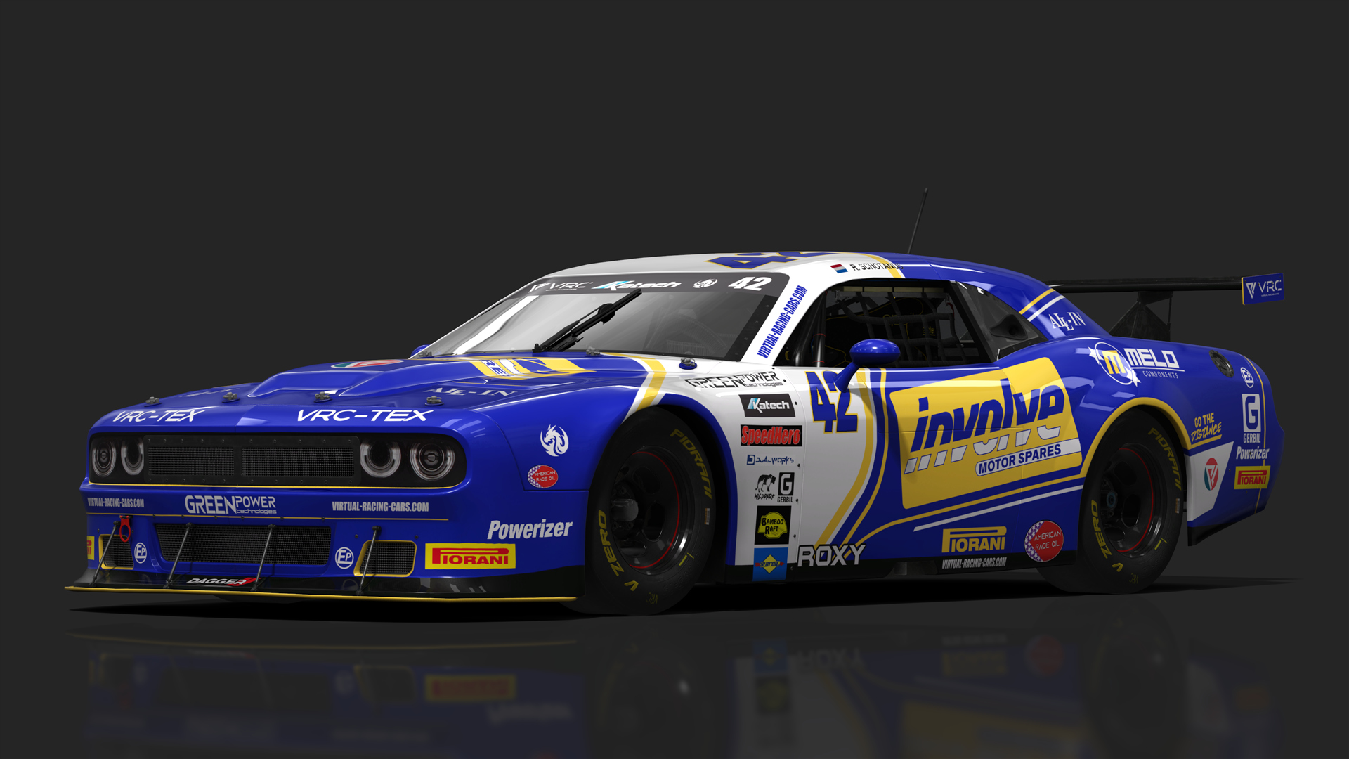 TA2 Dodge Challenger, skin 42