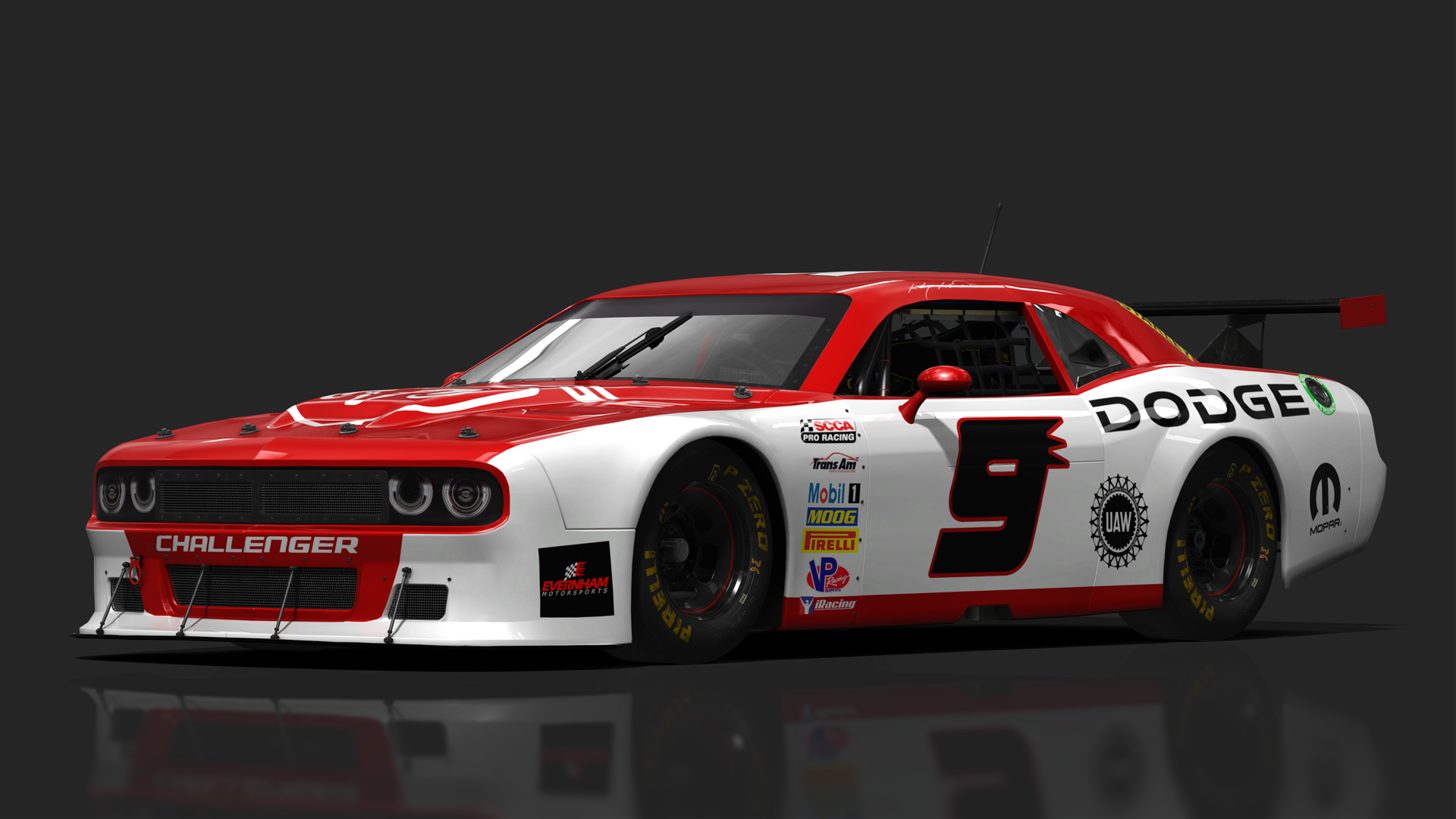TA2 Dodge Challenger, skin Evernham_9