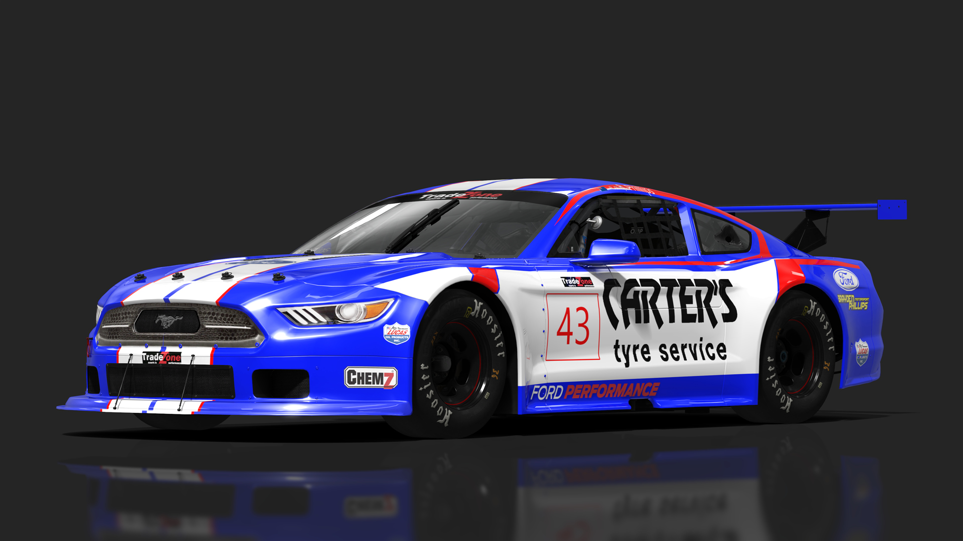 TA2 Ford Mustang, skin #3_B_Phillips #43