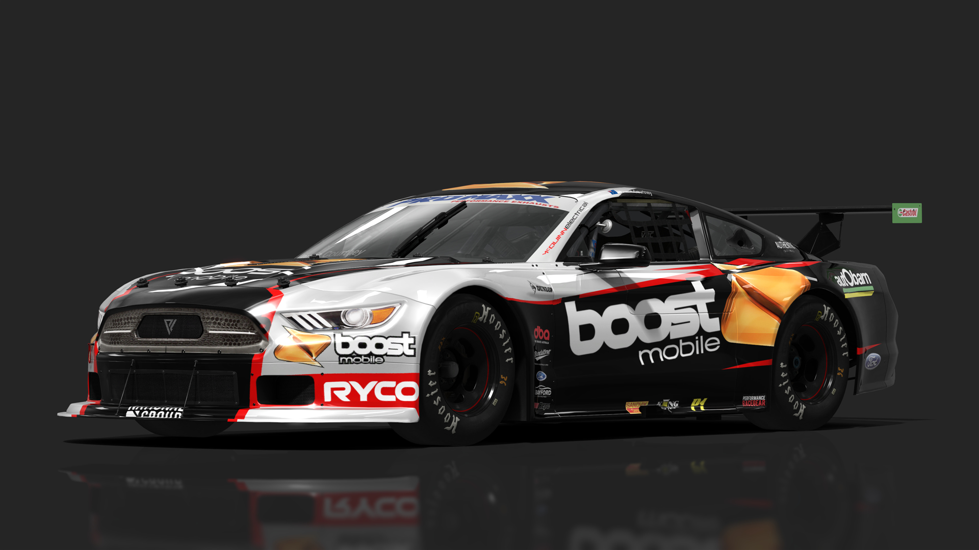 TA2 Ford Mustang, skin #5_Boost Mobile