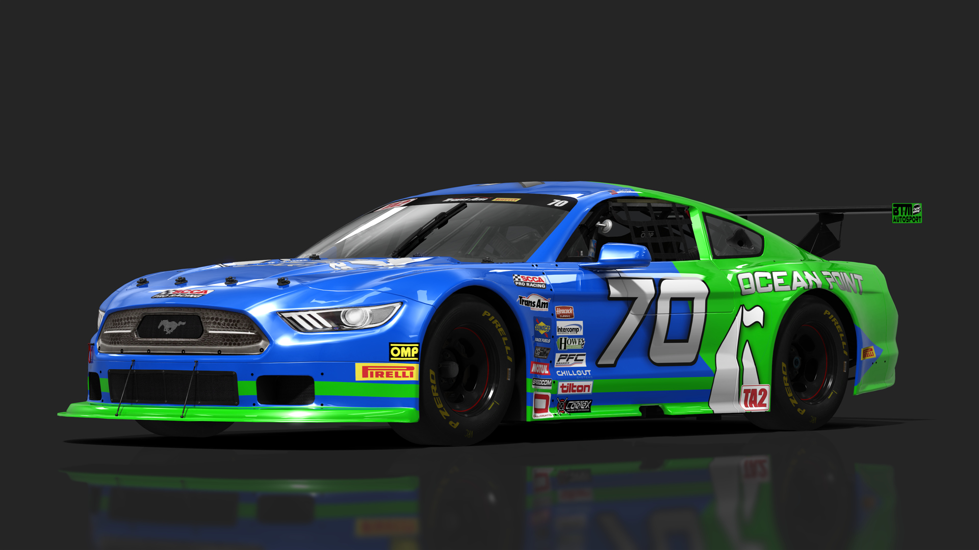 TA2 Ford Mustang, skin #70_OceanPoint