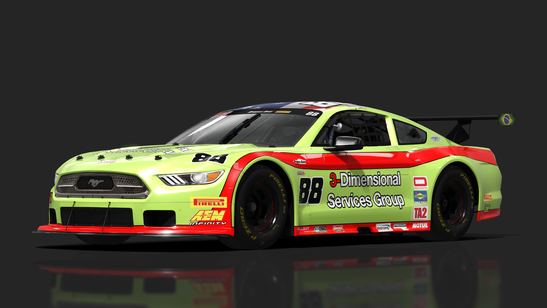 TA2 Ford Mustang, skin #88