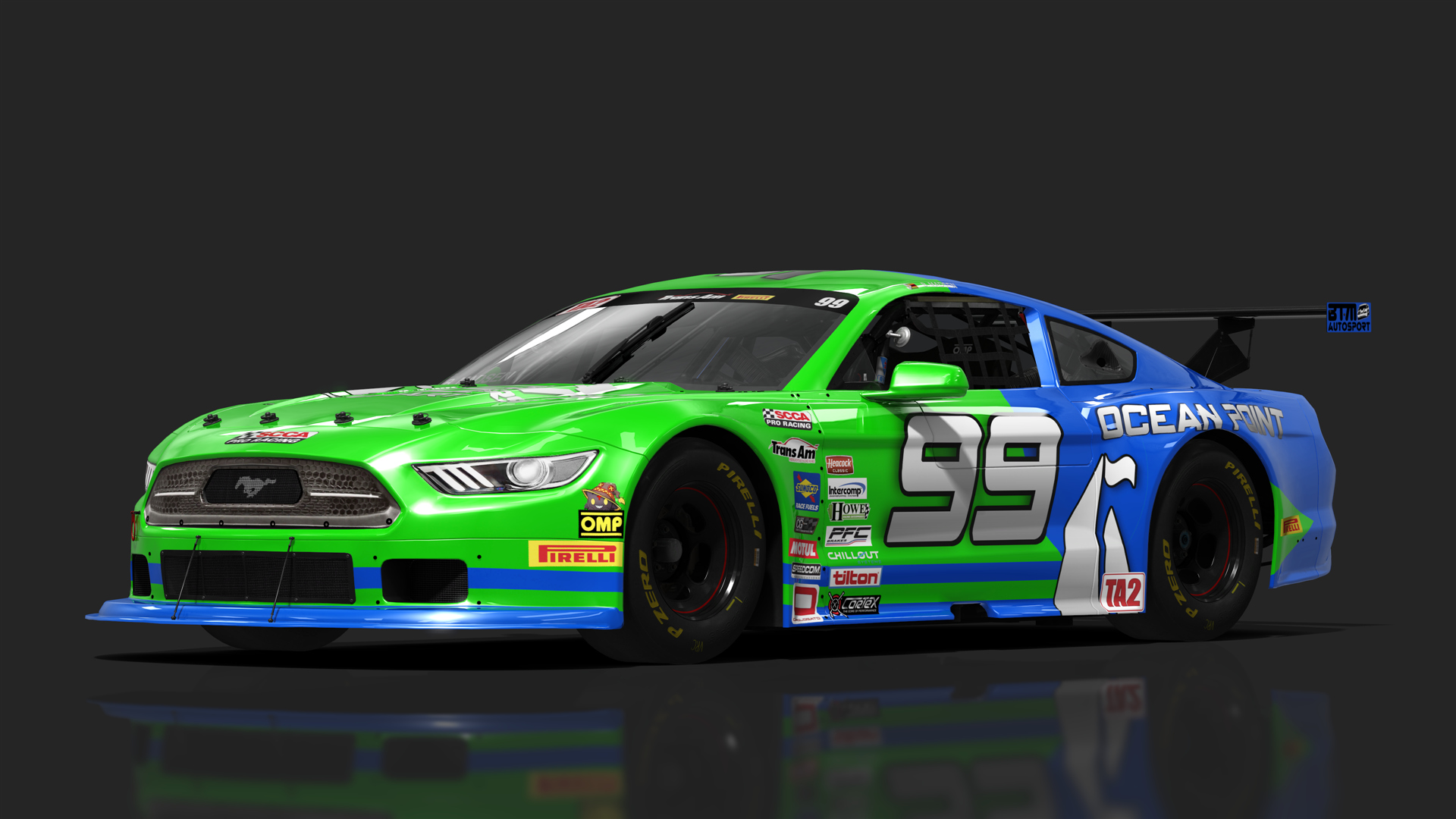 TA2 Ford Mustang, skin #99_OceanPoint