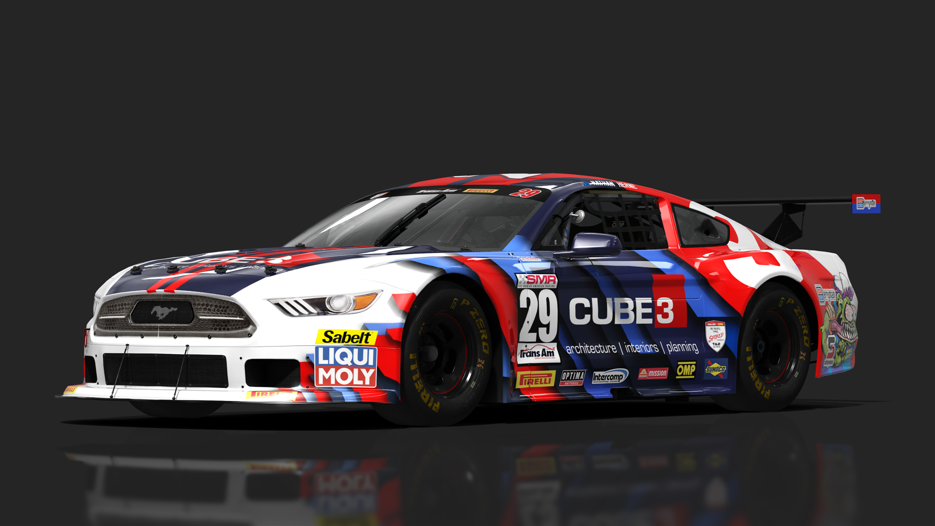 TA2 Ford Mustang, skin 2023 Cube 3 #29