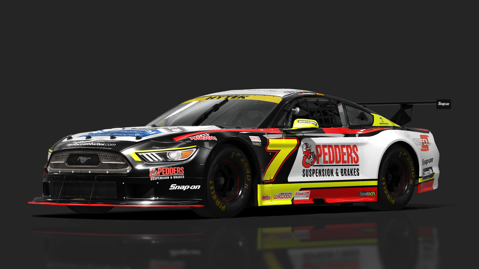 TA2 Ford Mustang, skin 2023 Mudtamers #7