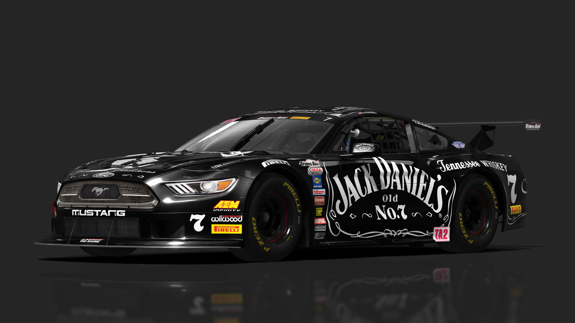 TA2 Ford Mustang, skin 7_Jack_Daniels_ARRS