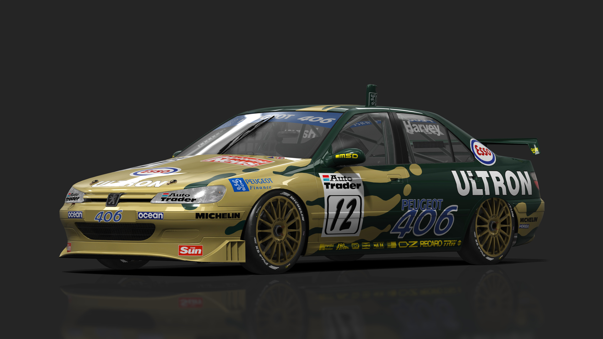 VRC BTCC 90s - Peugeot 406 Preview Image