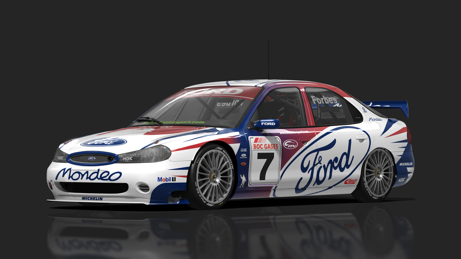 VRC BTCC 90s - Ford Mondeo, skin 07_00motorsport