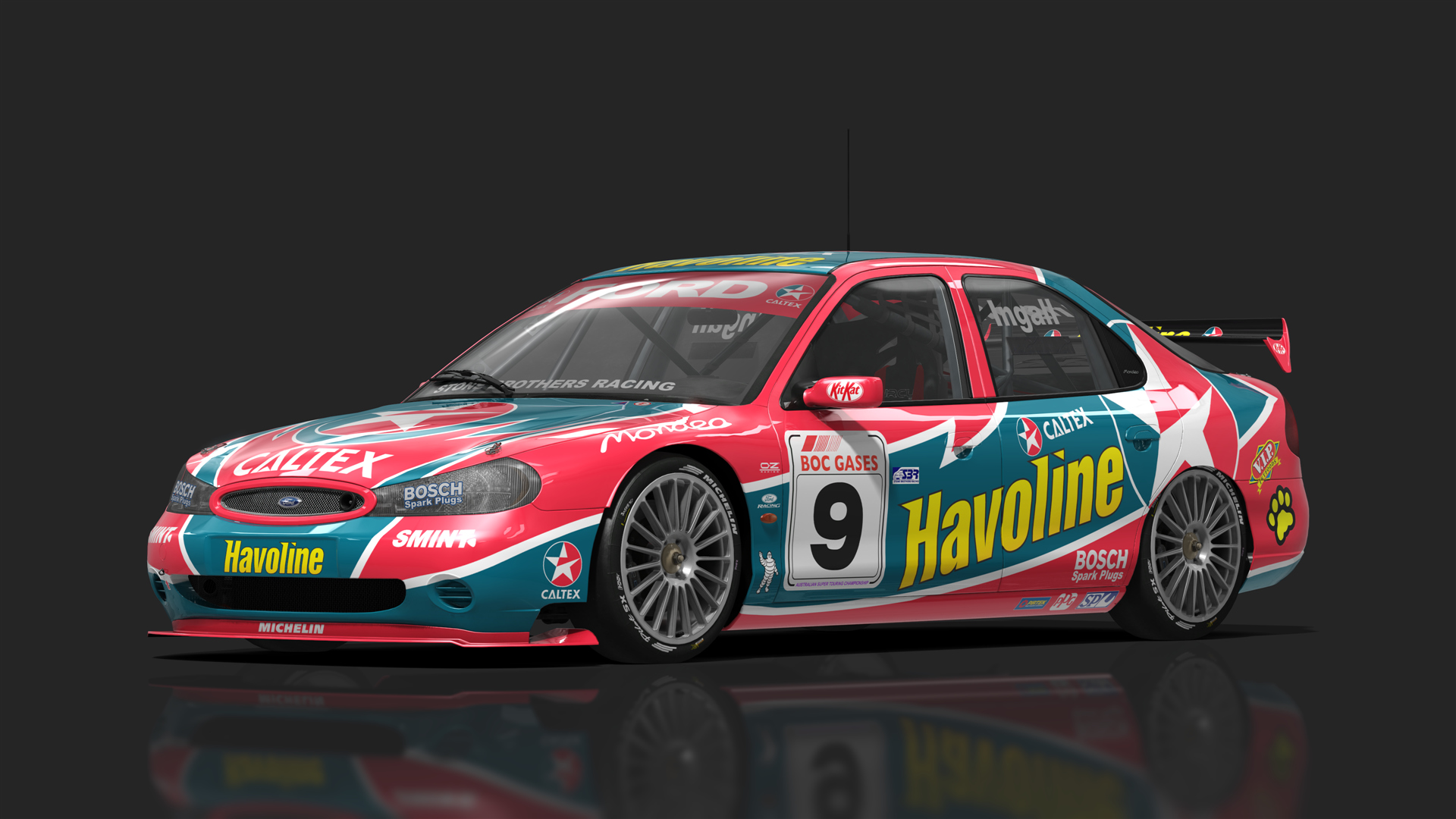 VRC BTCC 90s - Ford Mondeo, skin 09_stone_brothers_racing