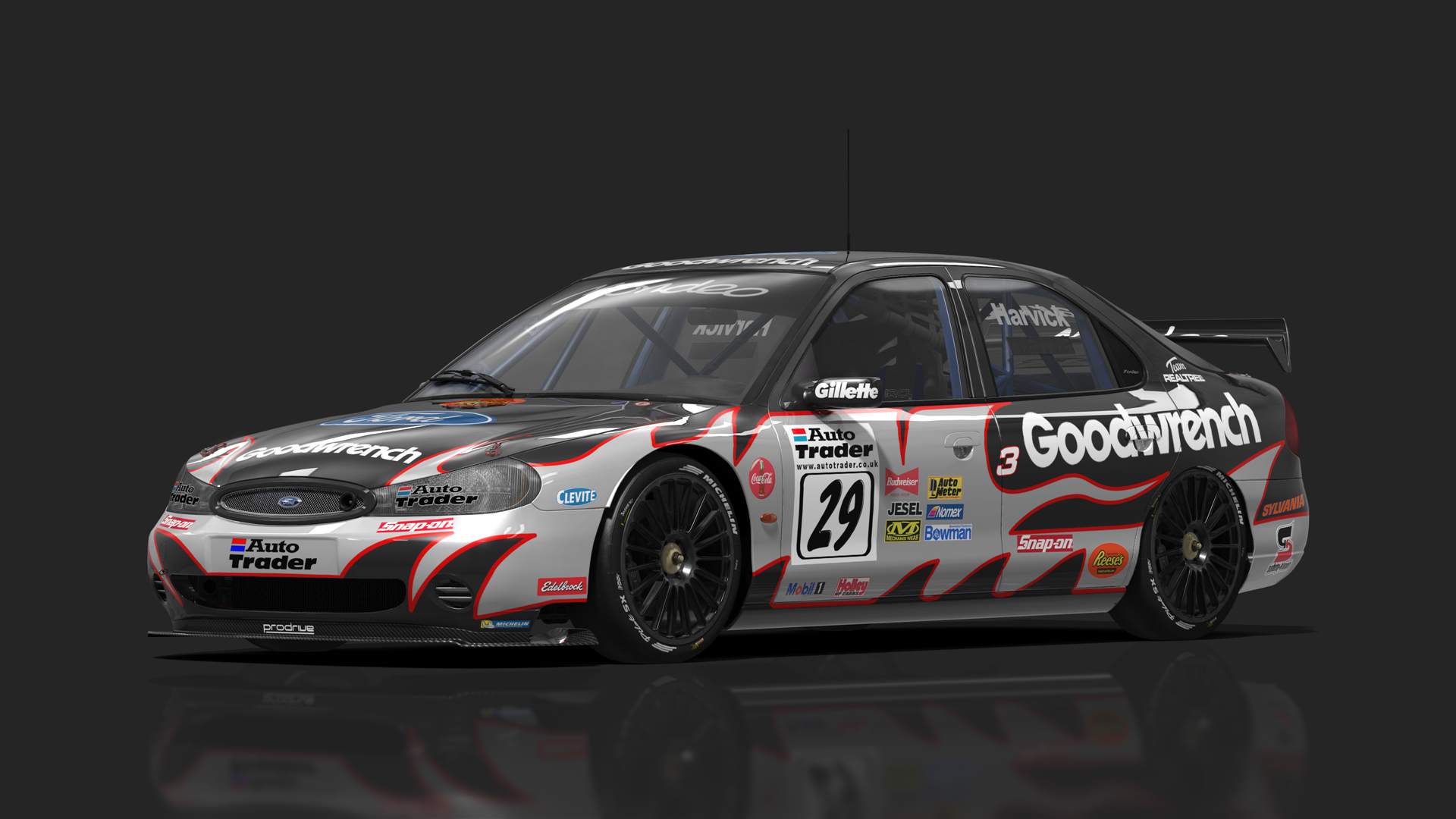 VRC BTCC 90s - Ford Mondeo, skin Custom_29_Richard_Childress_Harvick