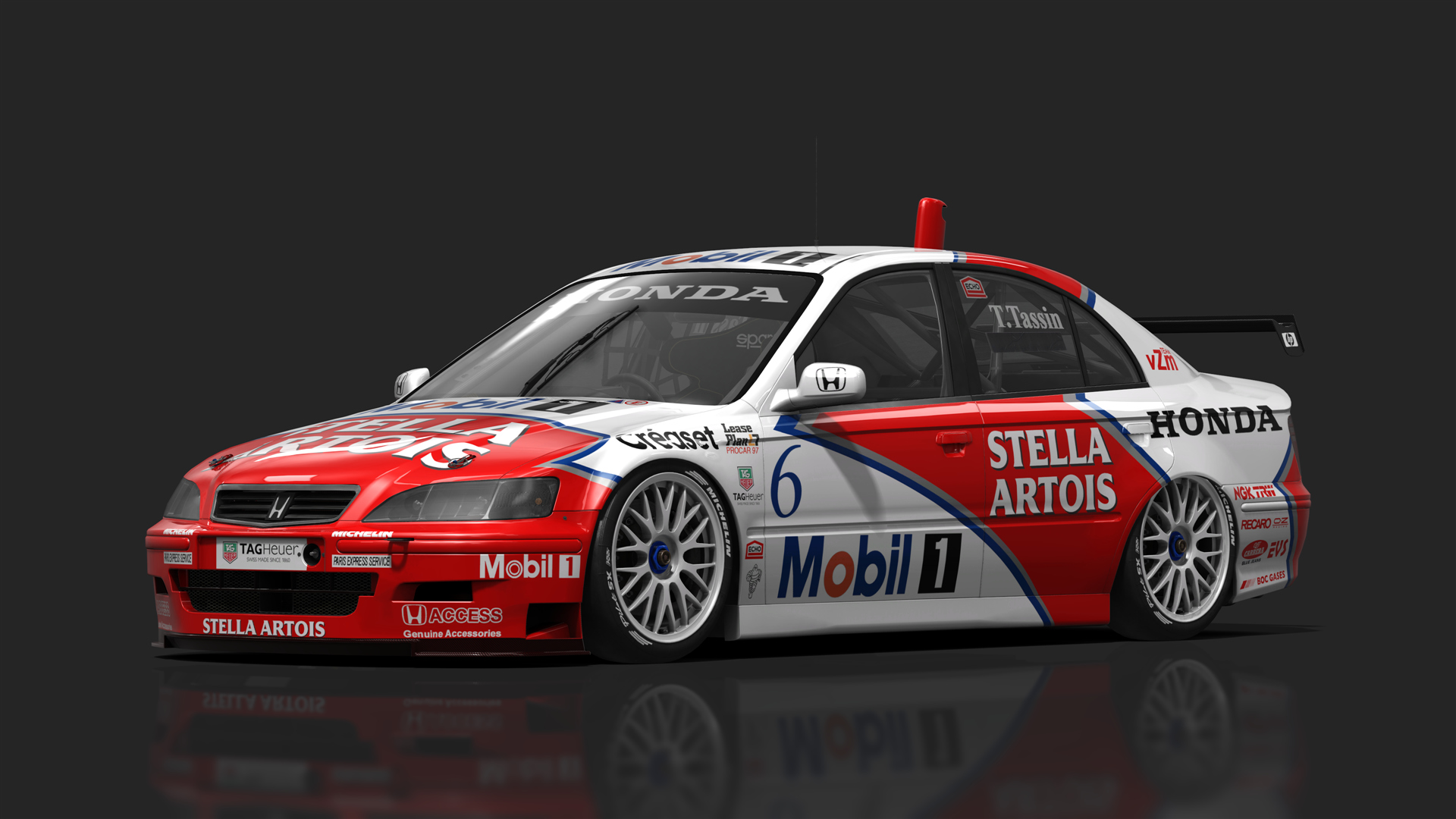 VRC BTCC 90s - Honda Accord, skin 1997_PROCAR_6