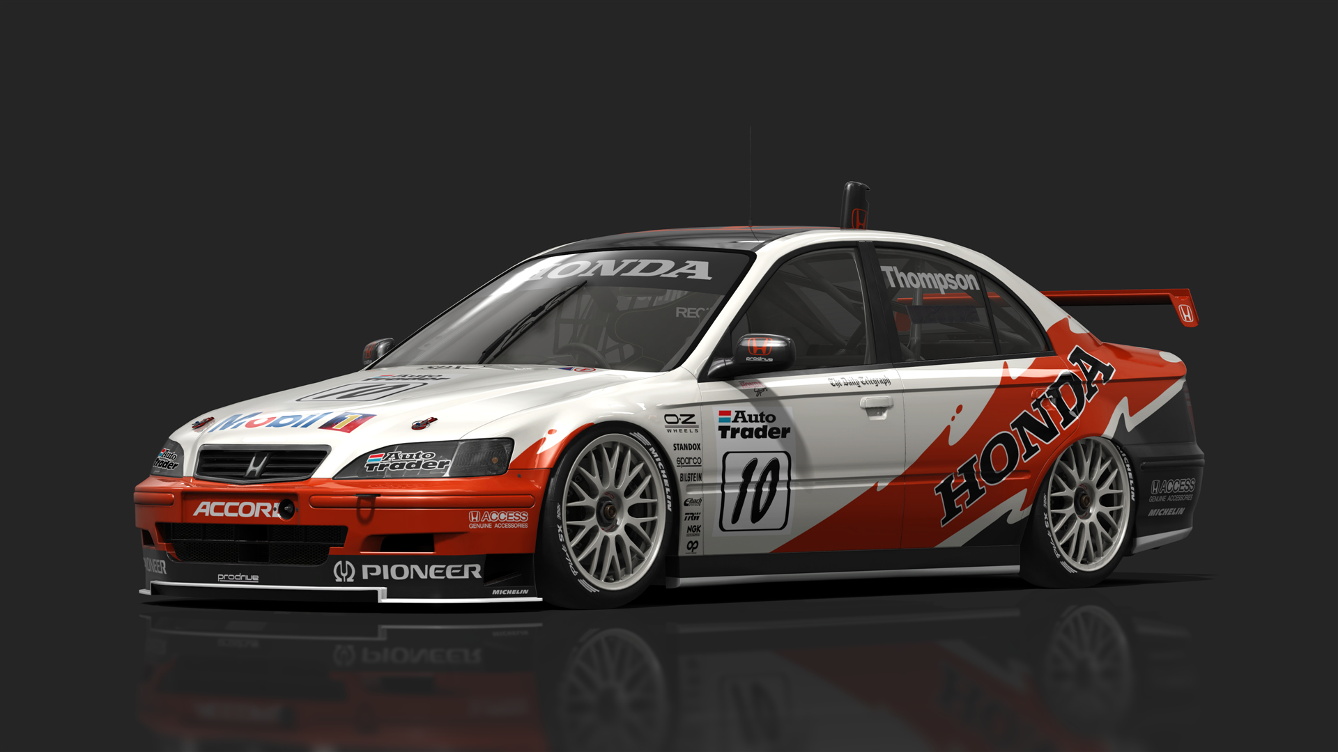 VRC BTCC 90s - Honda Accord, skin 1997_Thompson_10