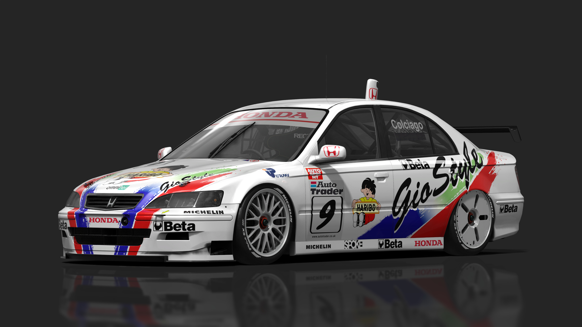 VRC BTCC 90s - Honda Accord, skin BTCC_Colciago_1999
