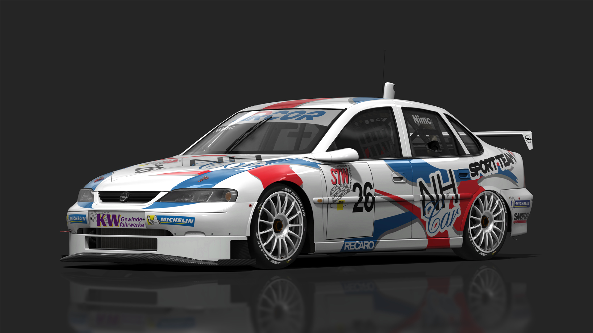 VRC BTCC 90s - Vauxhall Vectra, skin STW_1999_Nimc_26