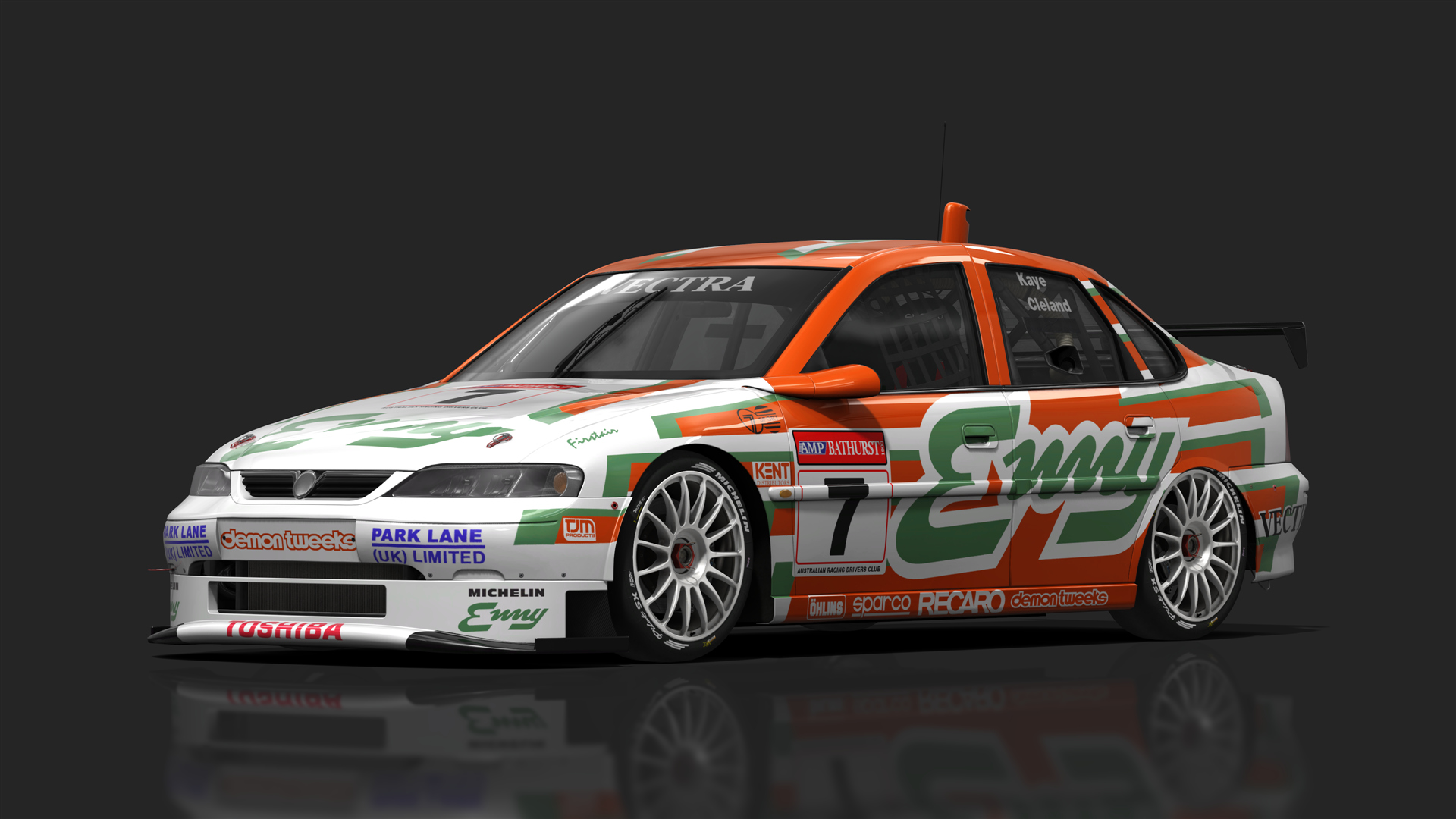 VRC BTCC 90s - Vauxhall Vectra, skin atcc_1997_7_kaye_cleland