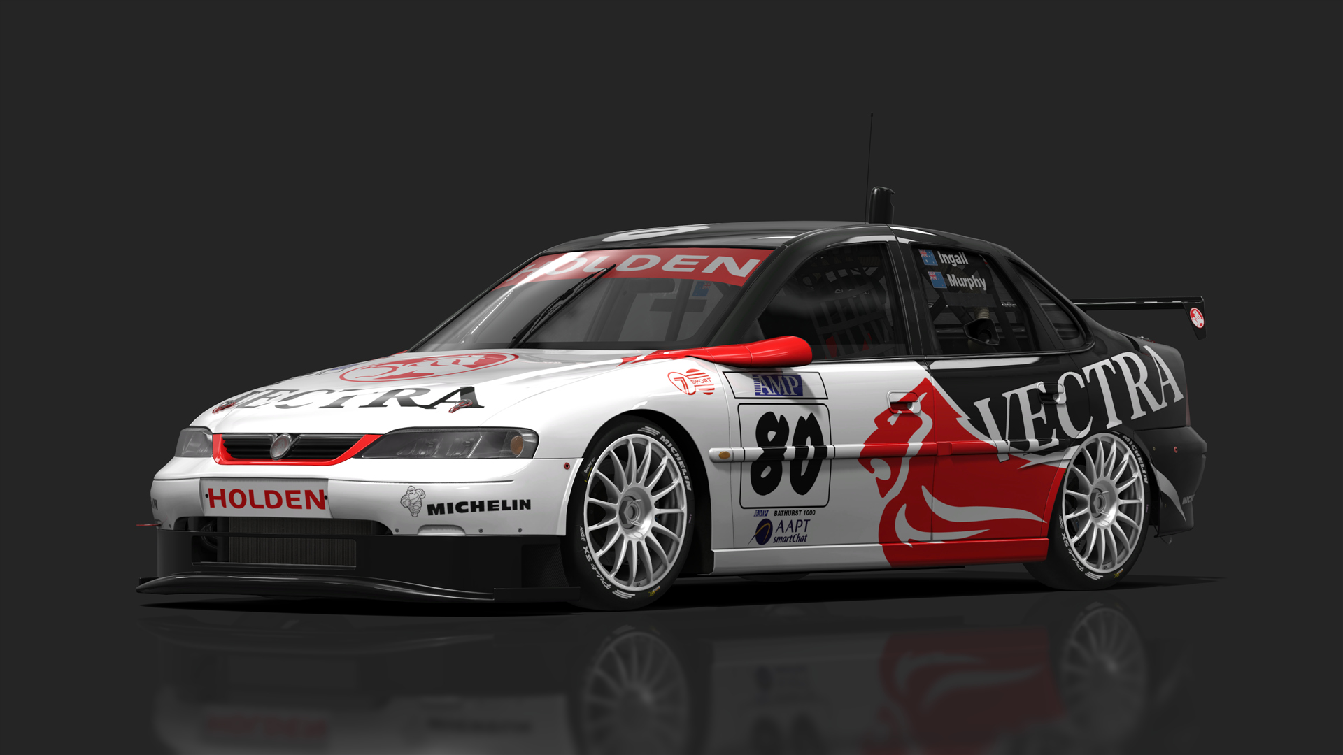 VRC BTCC 90s - Vauxhall Vectra, skin atcc_1998_80_ingall_murphy