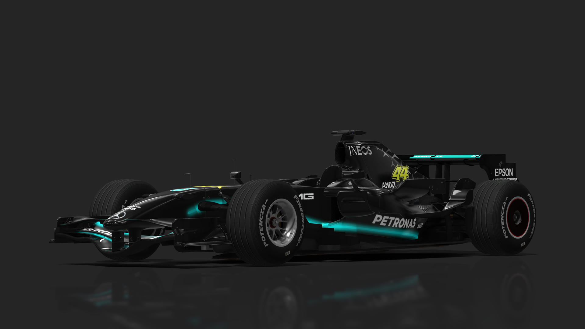 VRC F1 2007 Ferrari F2007, skin 44_mercedes_2007