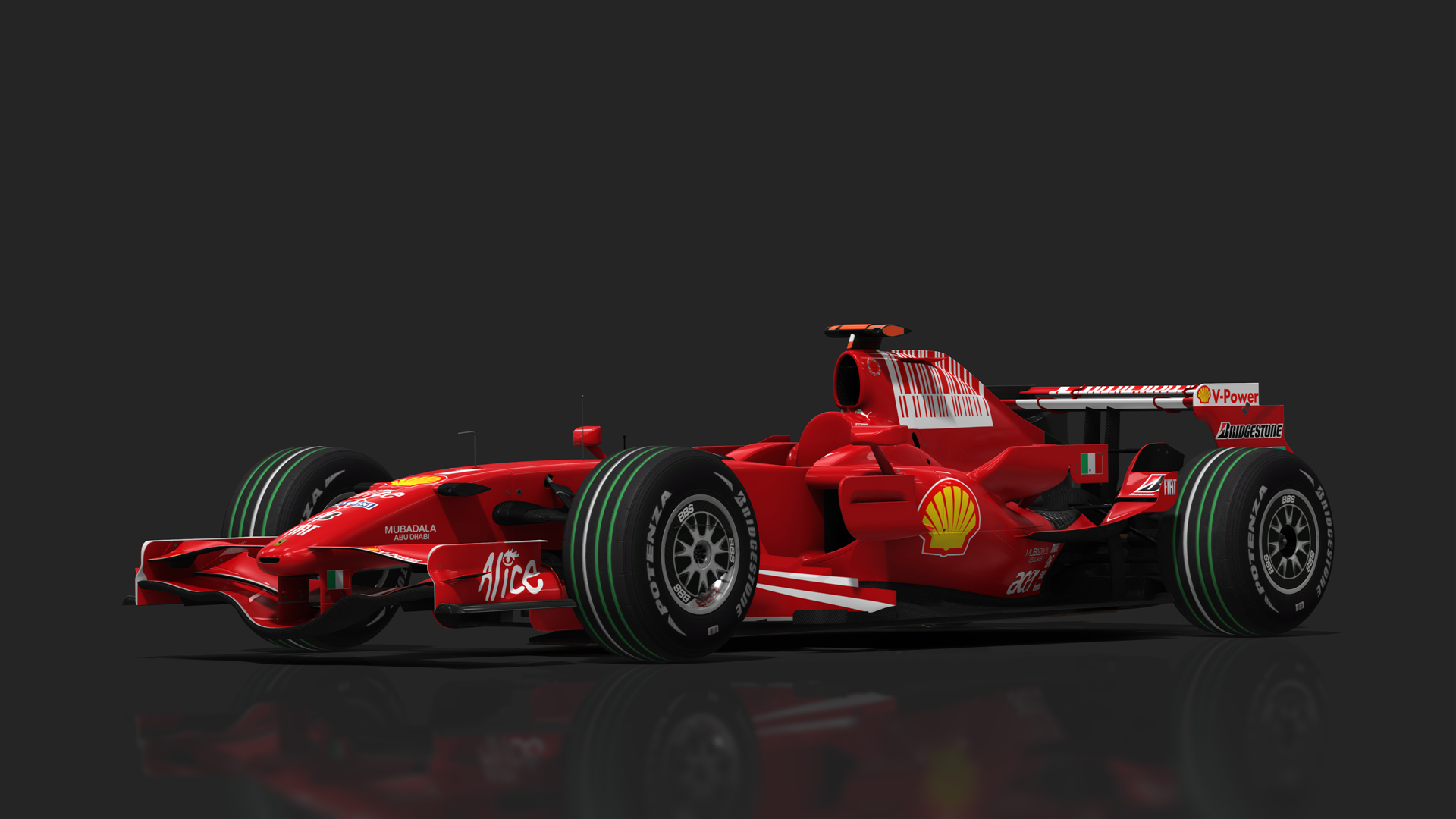 VRC F1 2007 Ferrari F2007, skin Raikkonen_2008