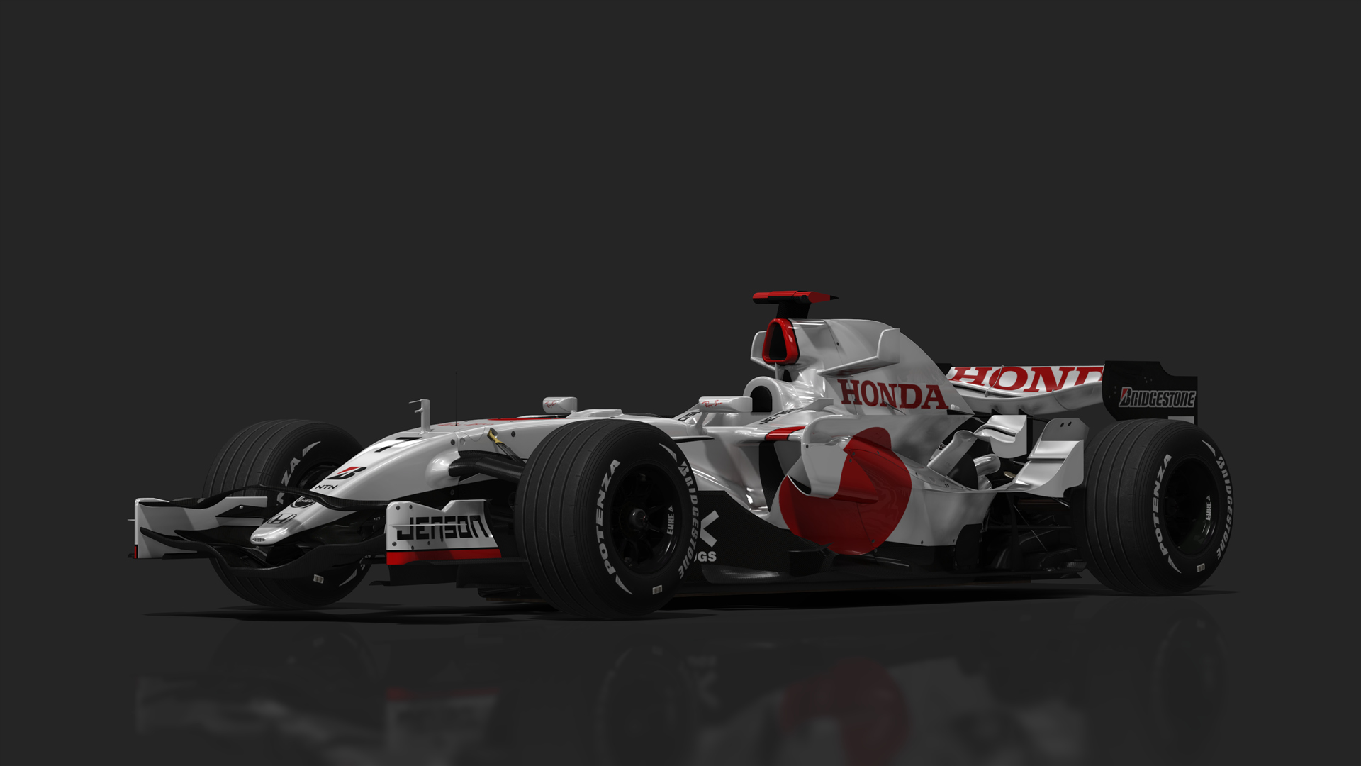 VRC F1 2007 McLaren MP4-22, skin 7_Honda_Button