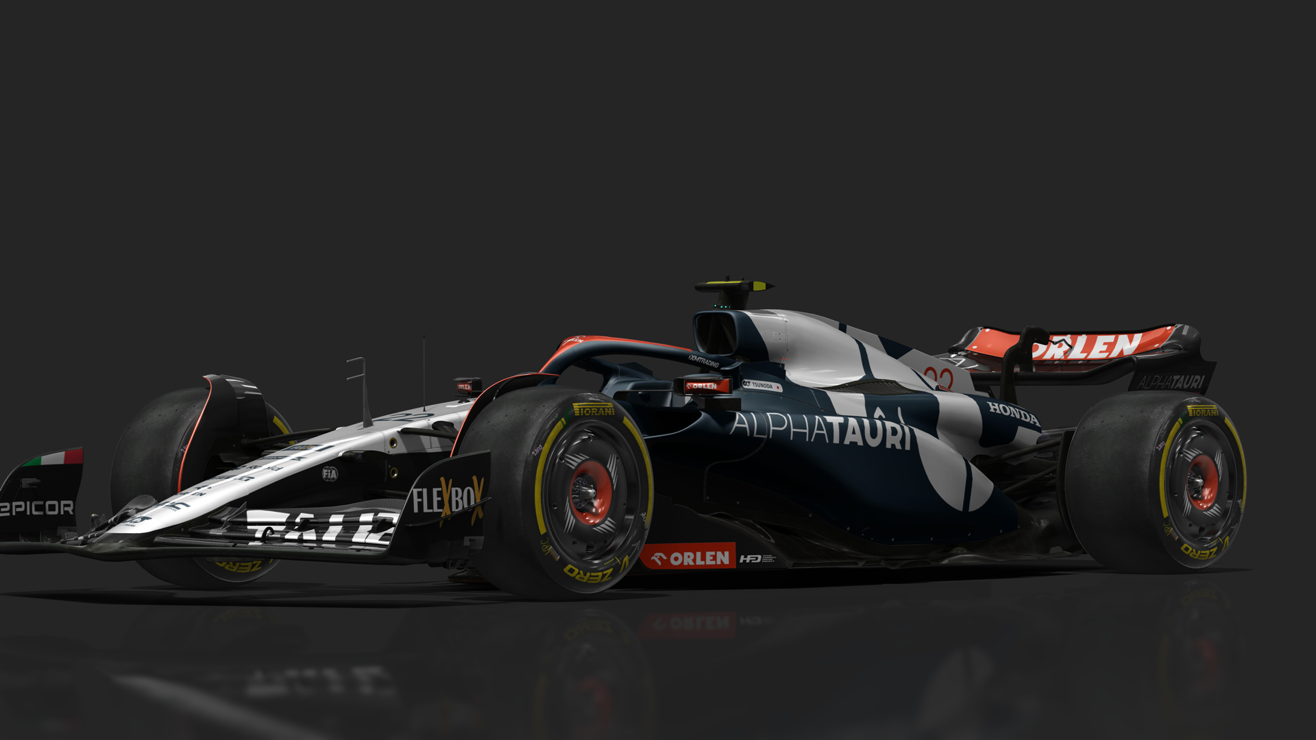 VRC Formula 1 2023, skin AT04_22_Yuki_Tsunoda