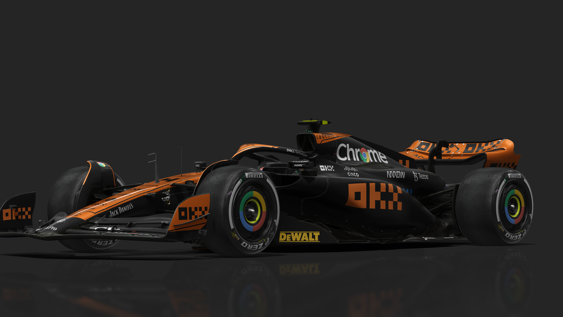 VRC Formula 1 2023, skin MCL60_Stealth_4_Norris