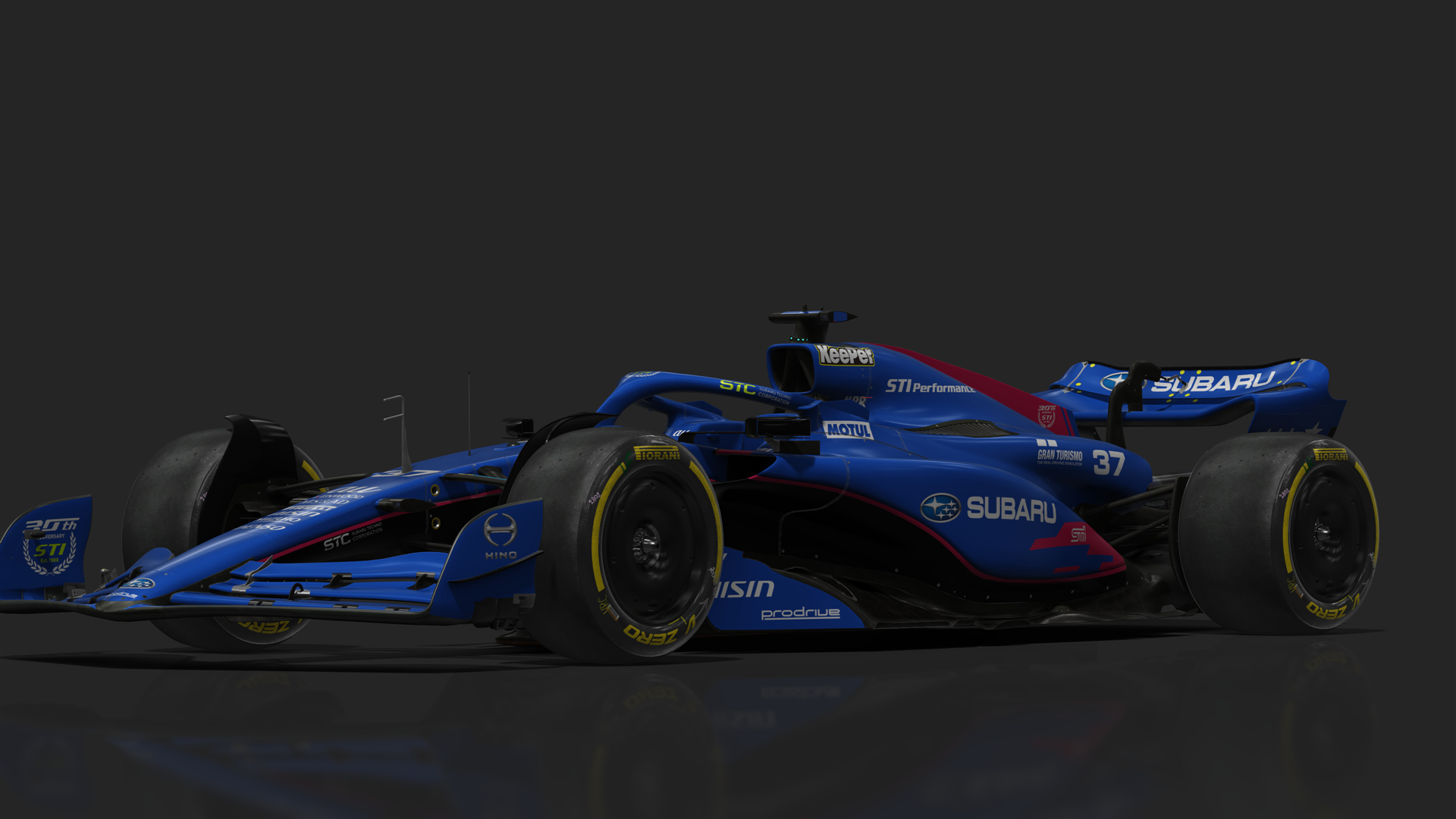 VRC Formula 1 2023, skin Subaru_37