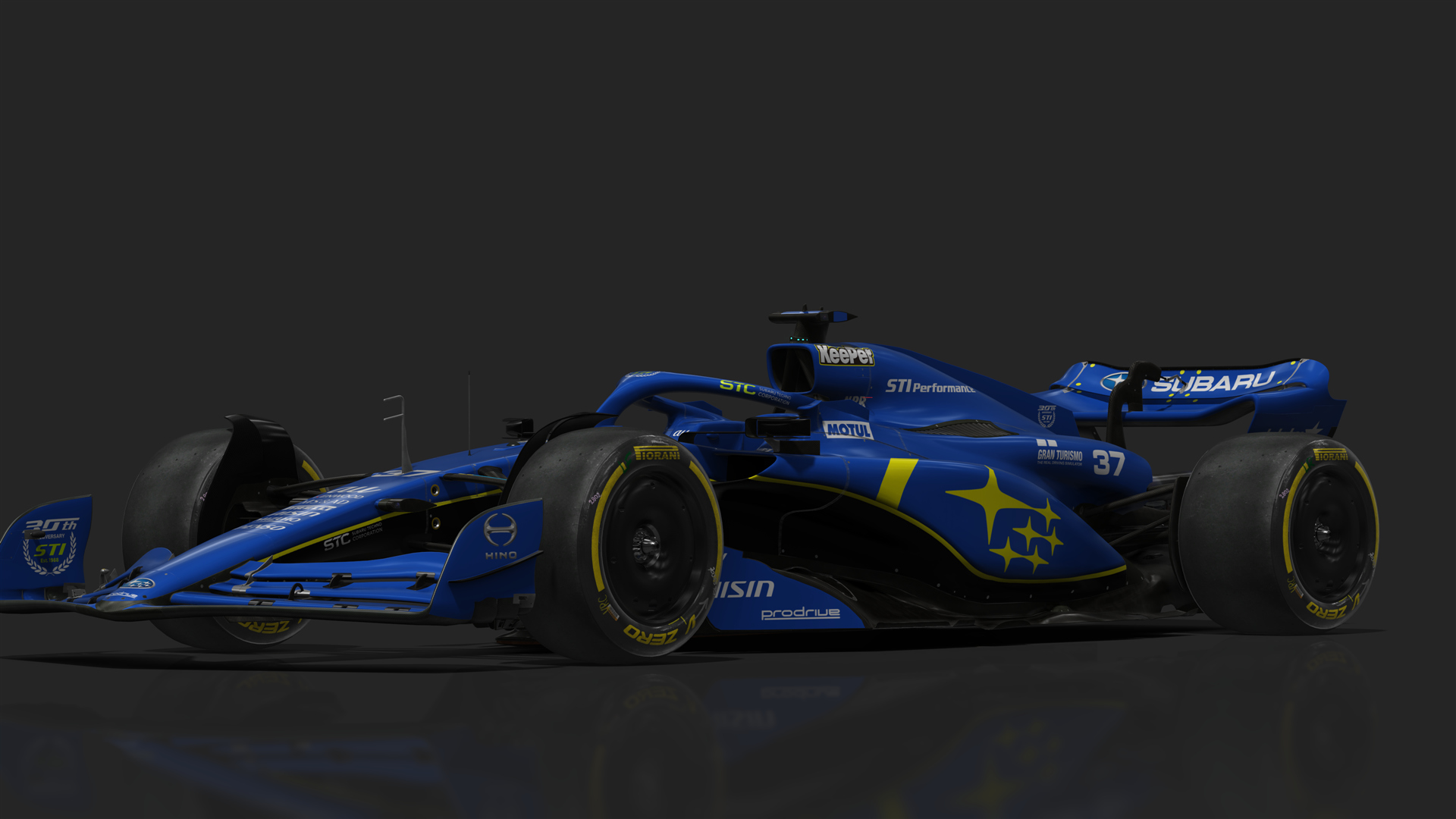 VRC Formula 1 2023, skin Subaru_37_USA