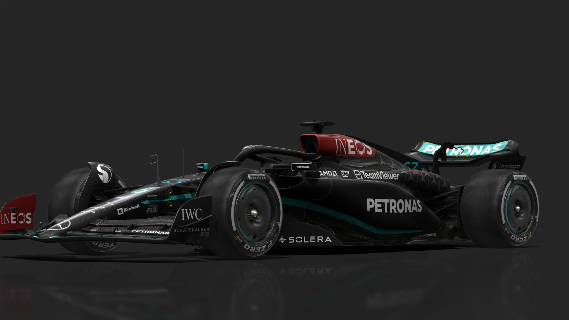 VRC Formula 1 2023, skin W15_Concept_63_Russell