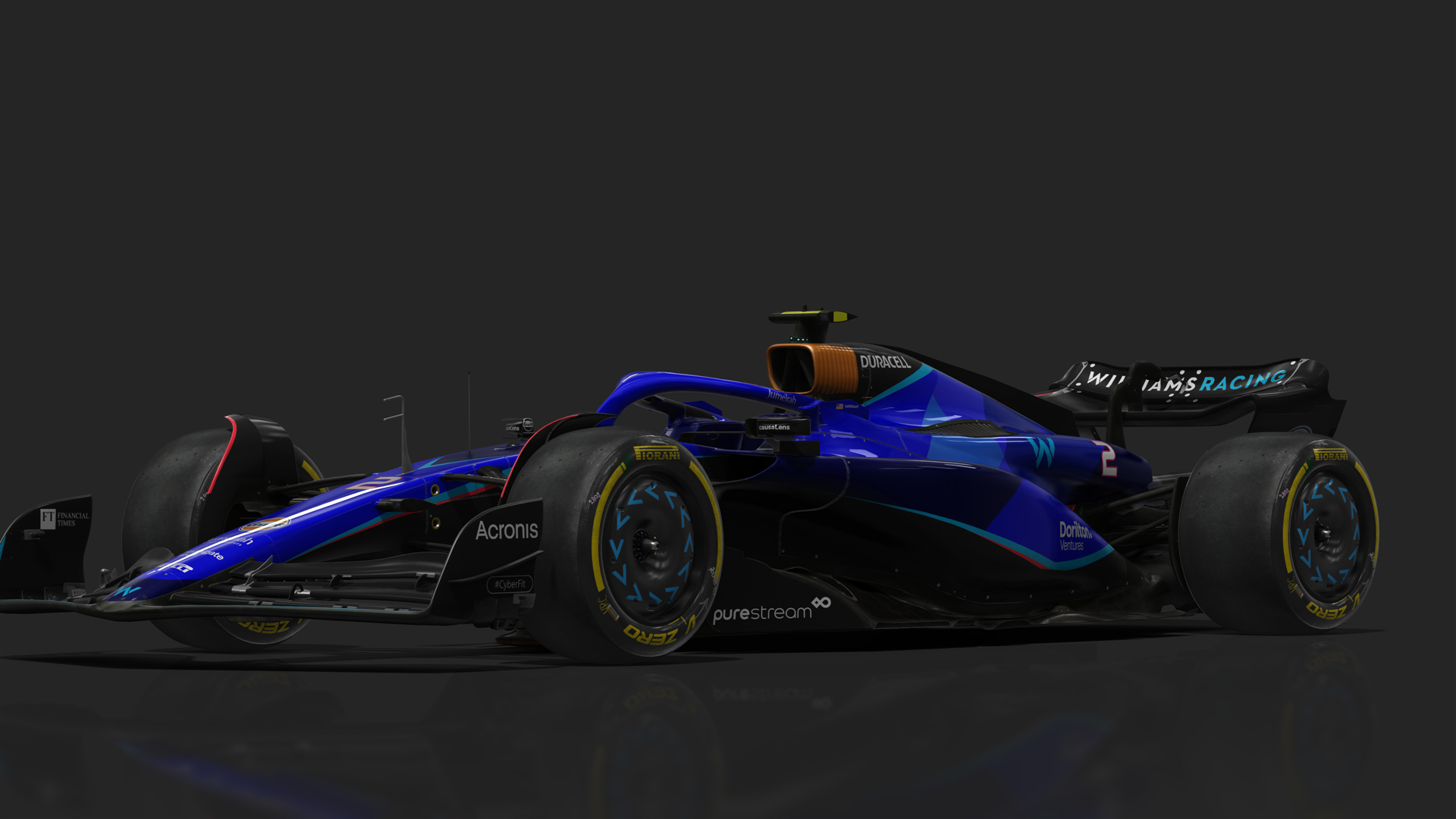 VRC Formula 1 2023, skin Williams_2