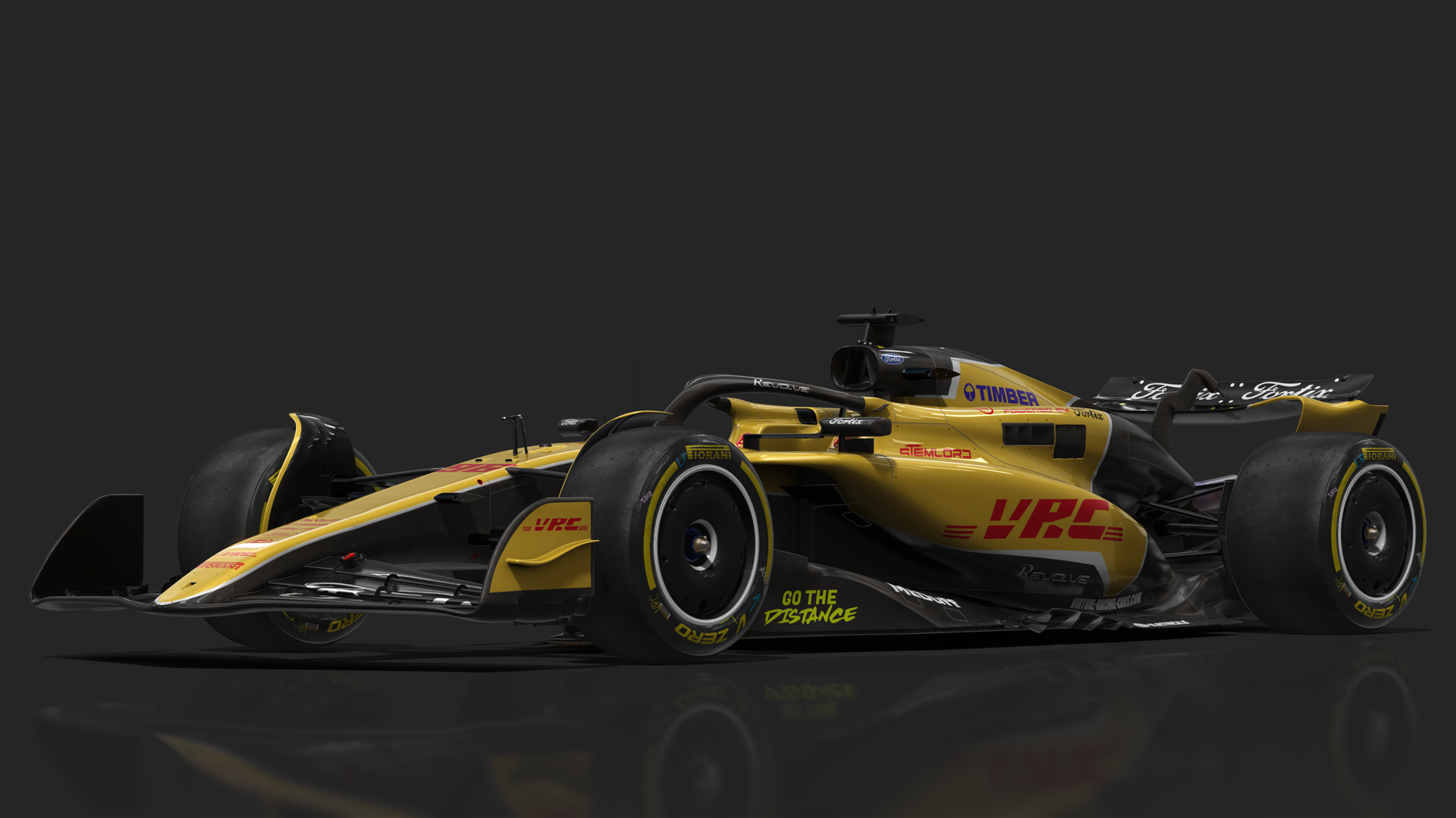 VRC Formula 1 2024, skin fortix_vrc_racing_96