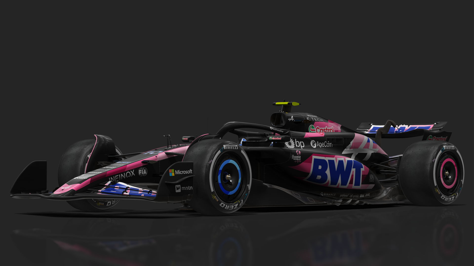 VRC Formula 1 2024 (CSP), skin A524_Pink_10_Gasly