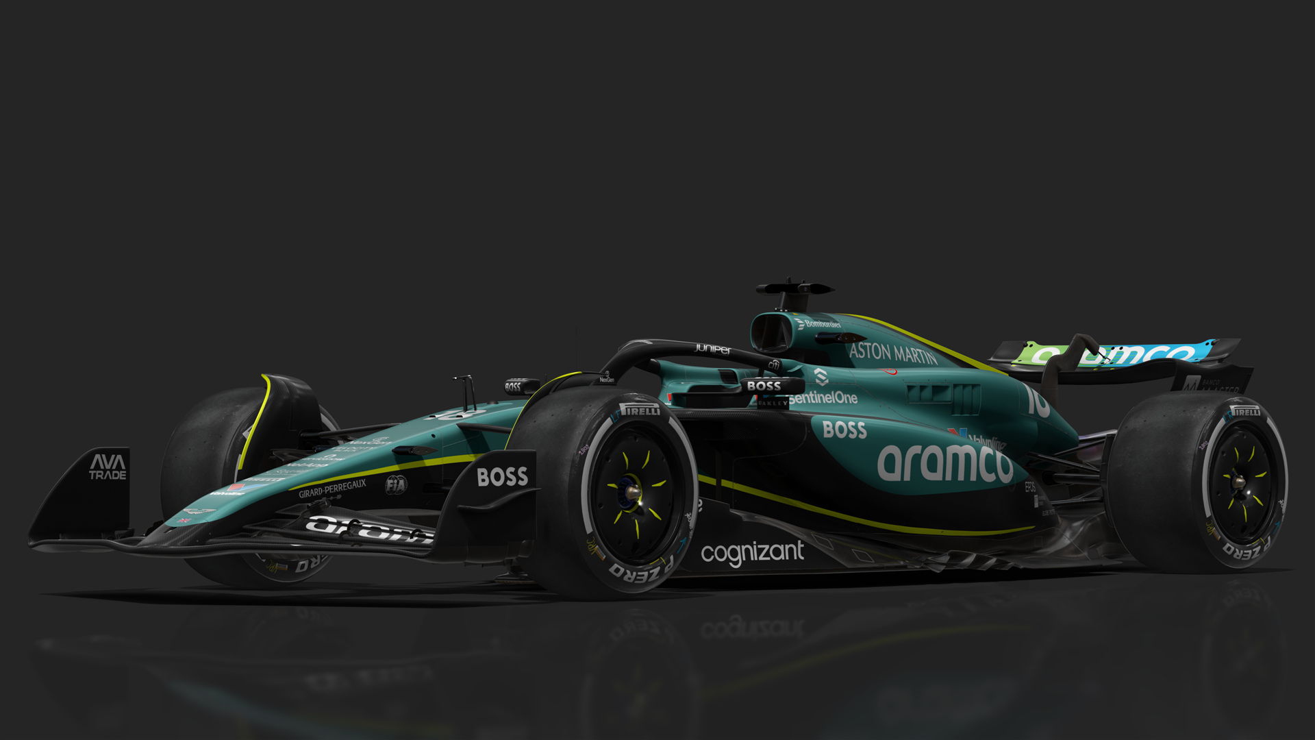 VRC Formula 1 2024 (CSP), skin AMR24_18_Stroll