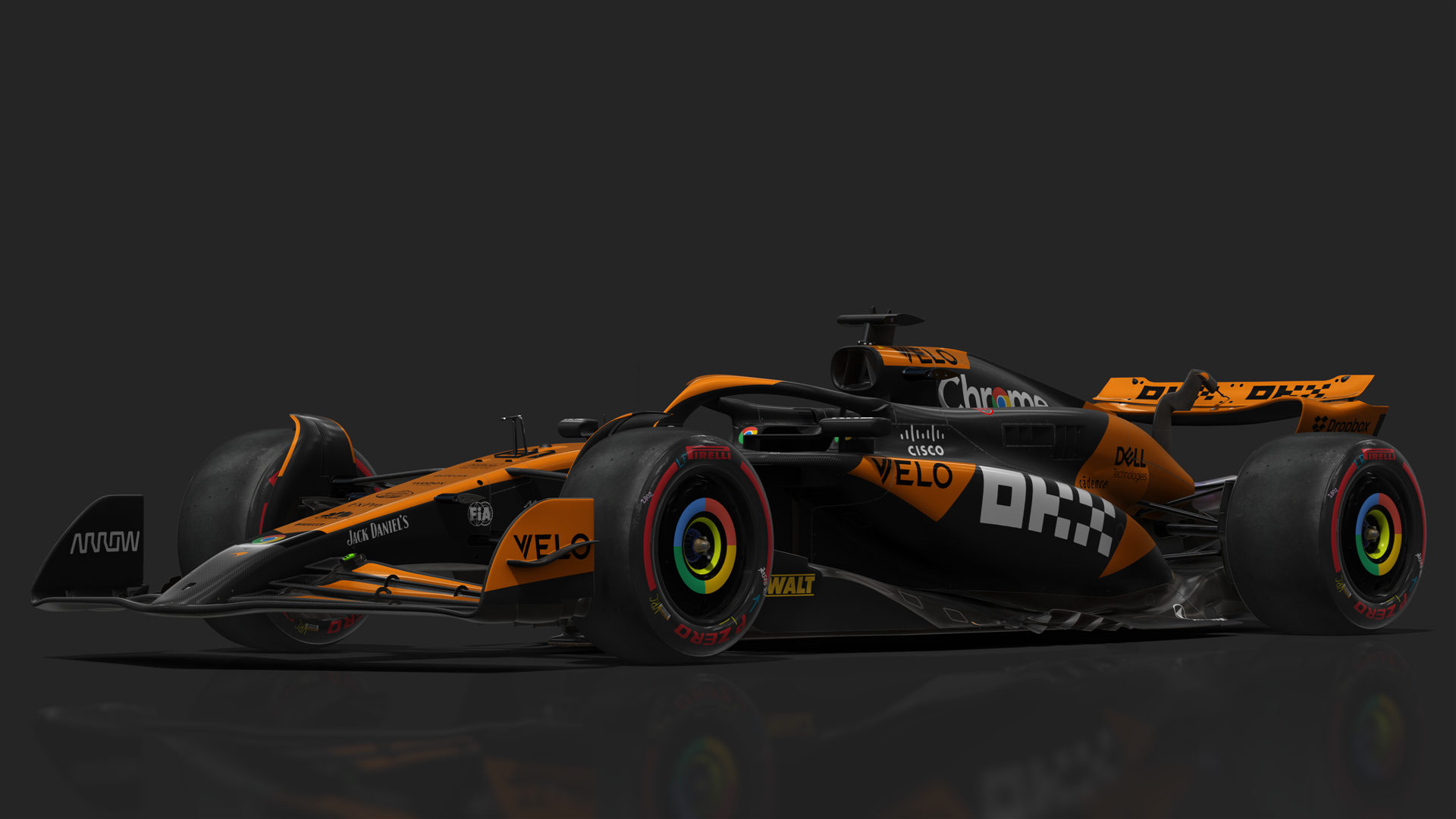 VRC Formula 1 2024 (CSP), skin McLaren_MCL38_81_Piastri