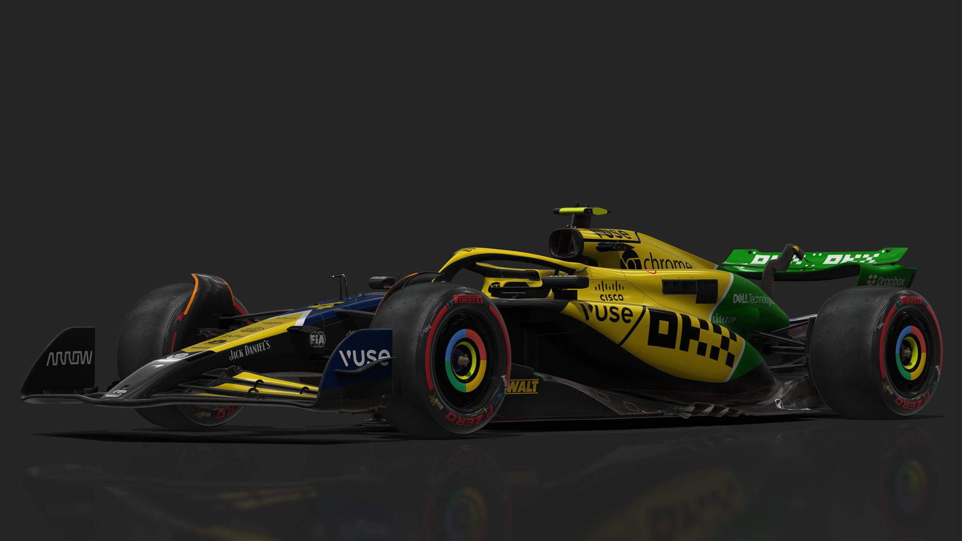VRC Formula 1 2024 (CSP), skin McLaren_MCL38_Monaco_4_Norris