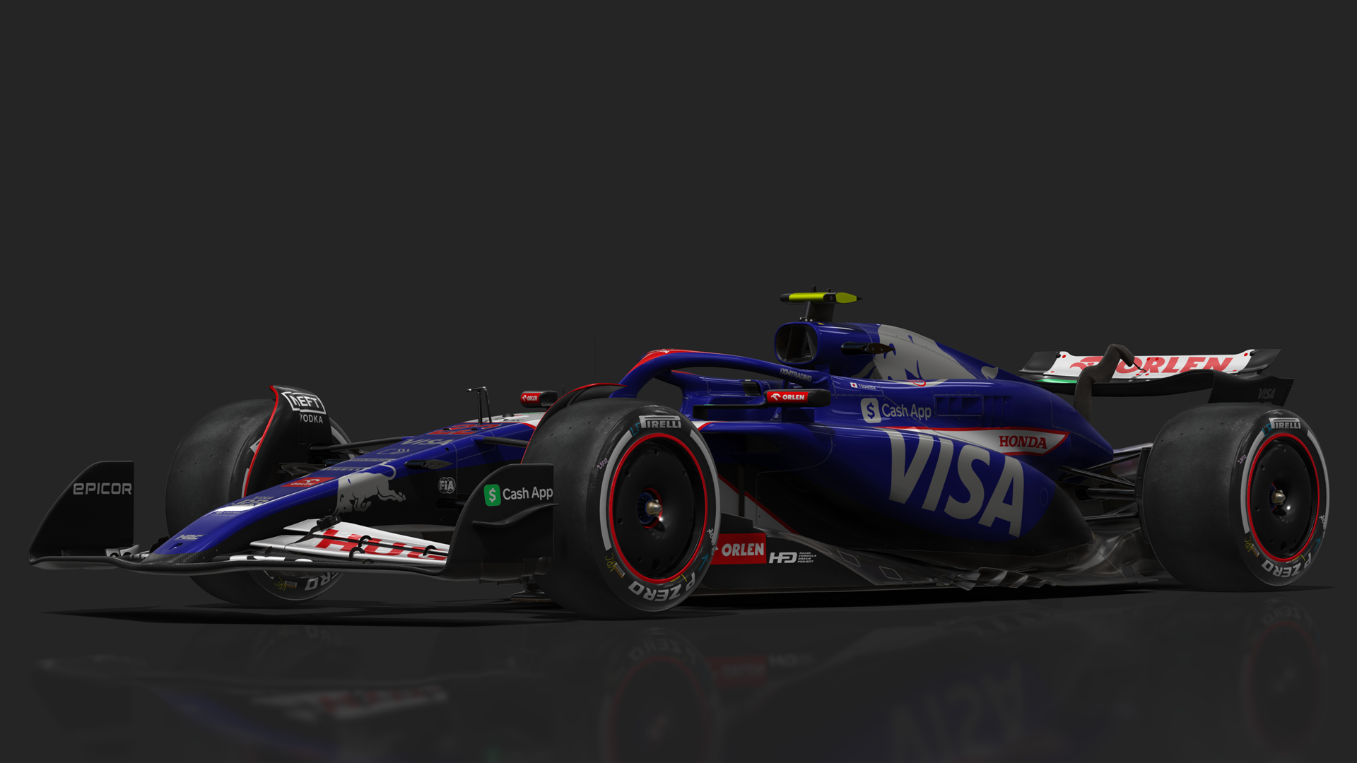 VRC Formula 1 2024 (CSP), skin VCARB01_22_Tsunoda