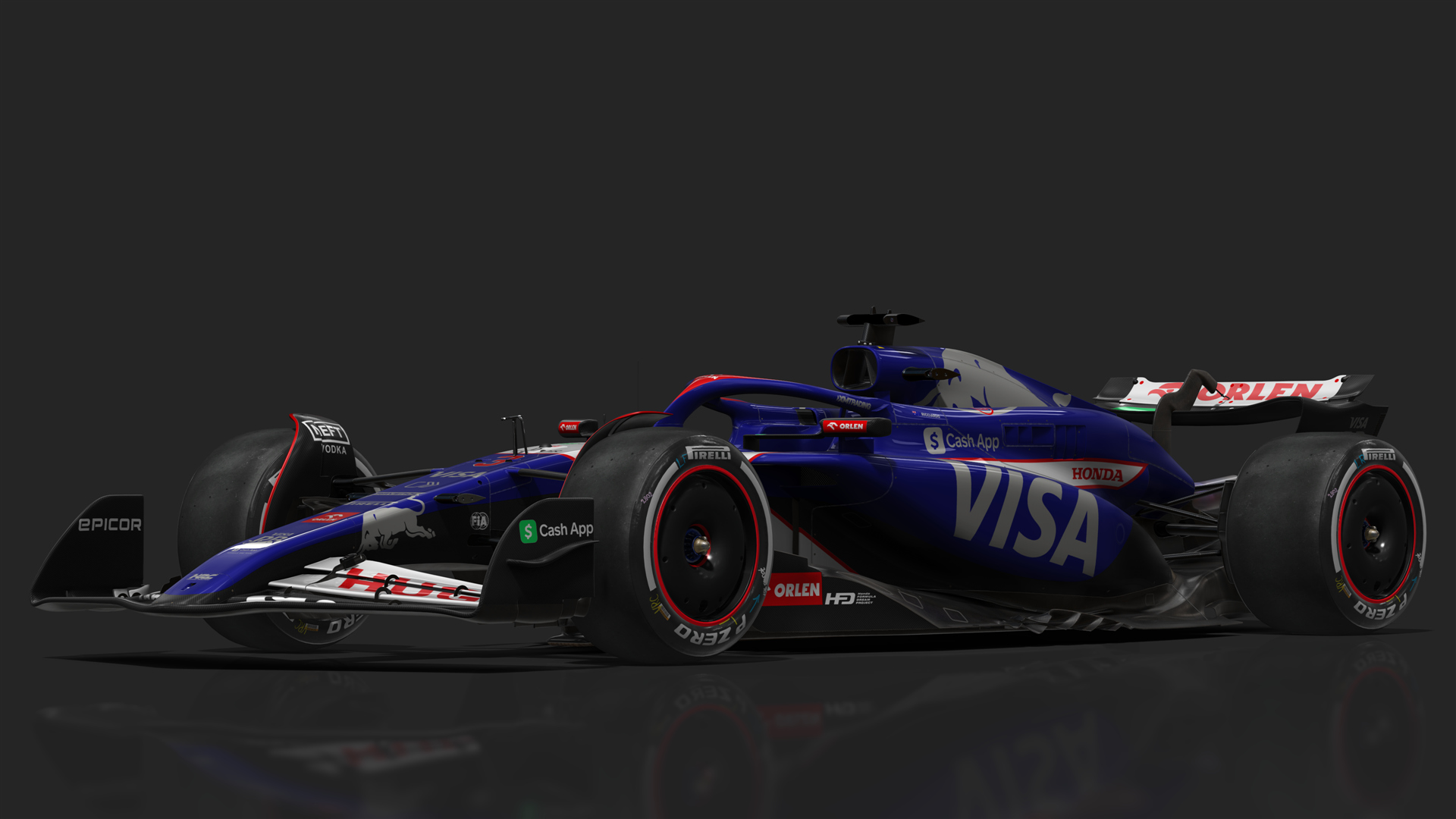 VRC Formula 1 2024 (CSP), skin VCARB01_3_Ricciardo
