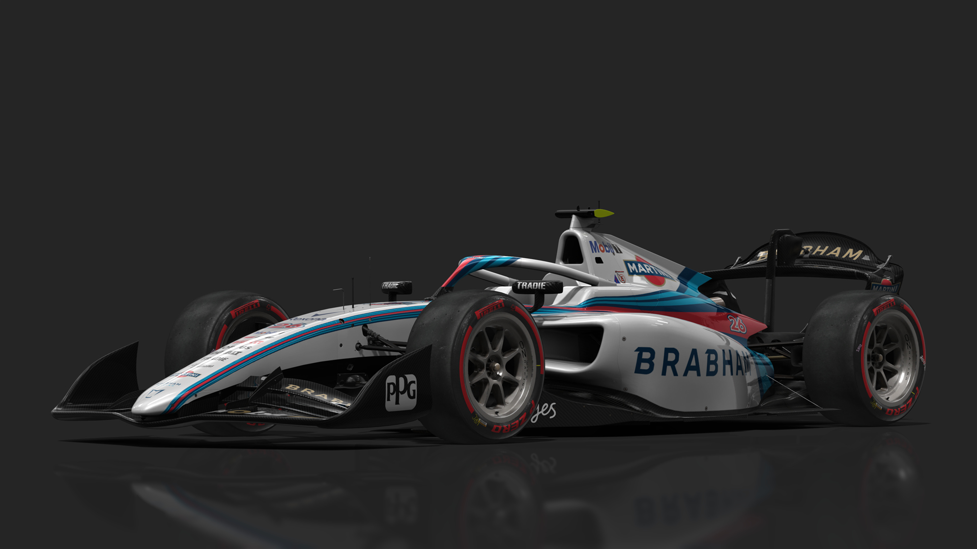 VRC Dallara F2 2024 (CSP), skin BrabhamMartini_26_Wharton