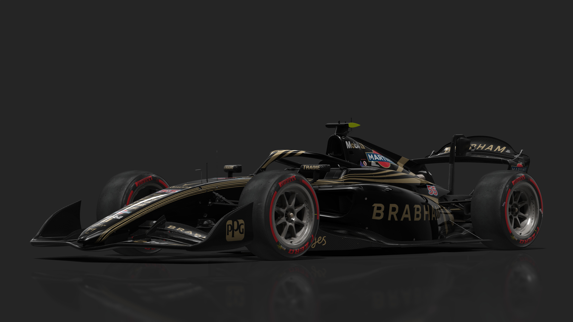 VRC Dallara F2 2024 (CSP), skin BrabhamMobil1_55_Hoodlum