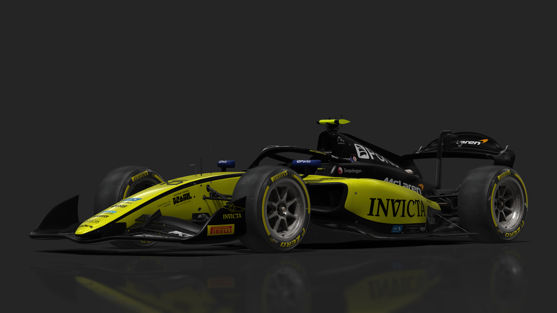 VRC Dallara F2 2024 (CSP), skin Invicta_10_Bortoleto